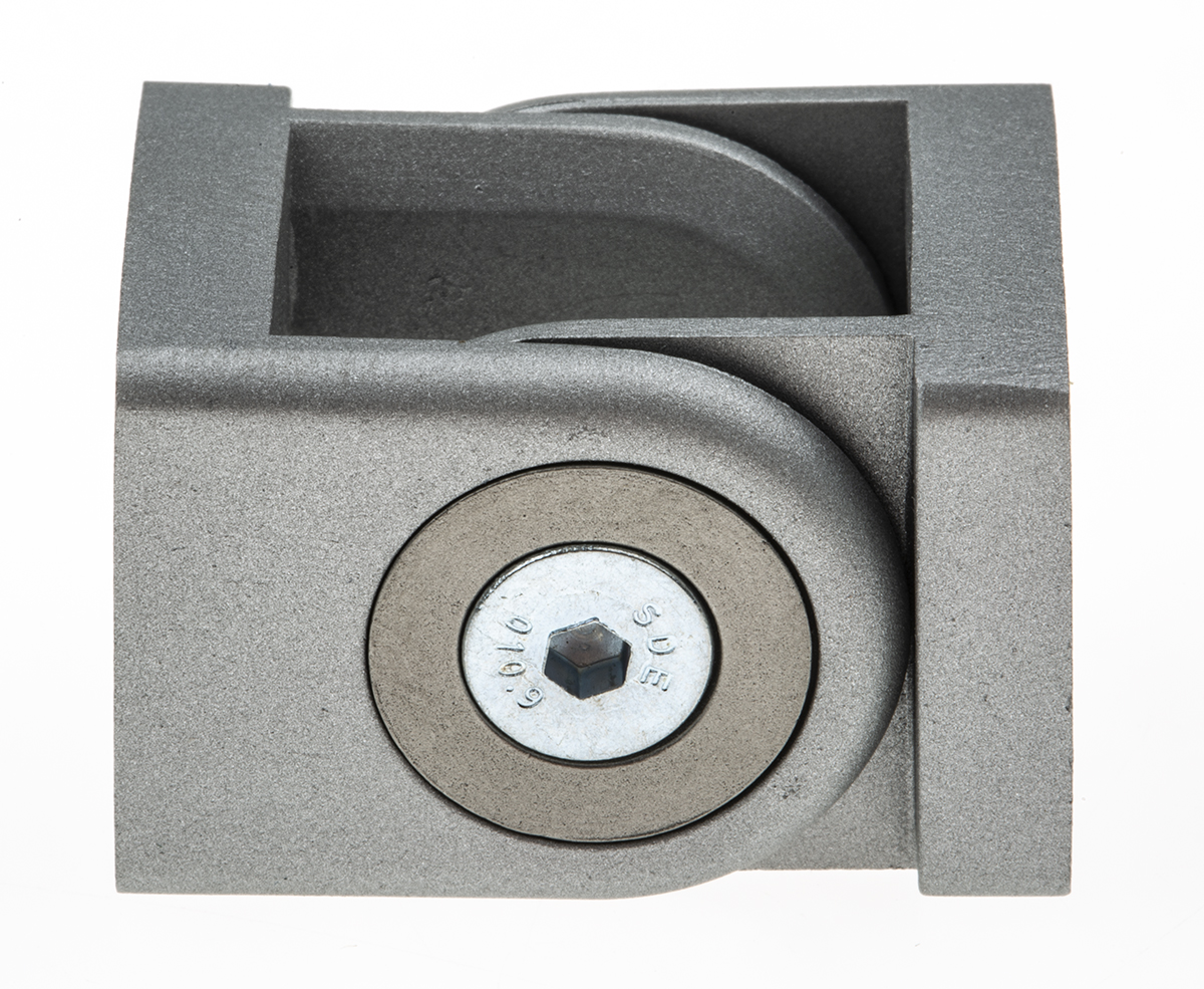 180-9134 RS PRO Pivot Joint, Connecting Component, Strut Profile 20 mm, Groove Size 5 to 6 mm²