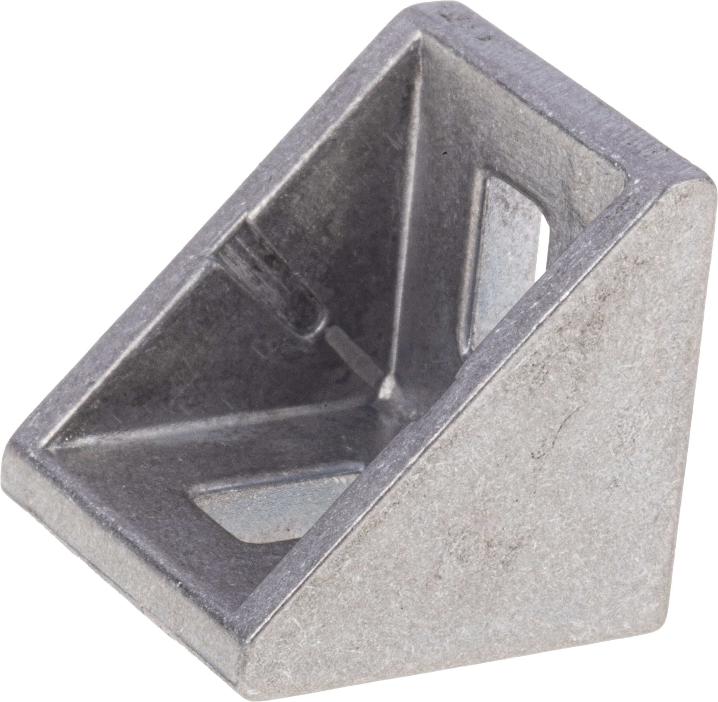 180-9136 RS PRO Angle Bracket, Connecting Component, Strut Profile 20 mm, Groove Size 5 mm