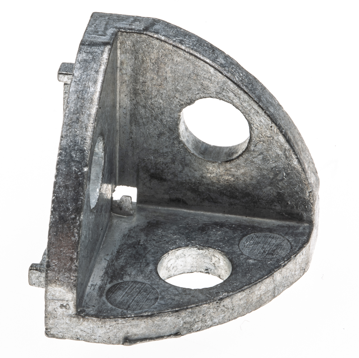 180-9138 RS PRO M5 Angle Bracket, Connecting Component, Strut Profile 20 mm, Groove Size 5 mm