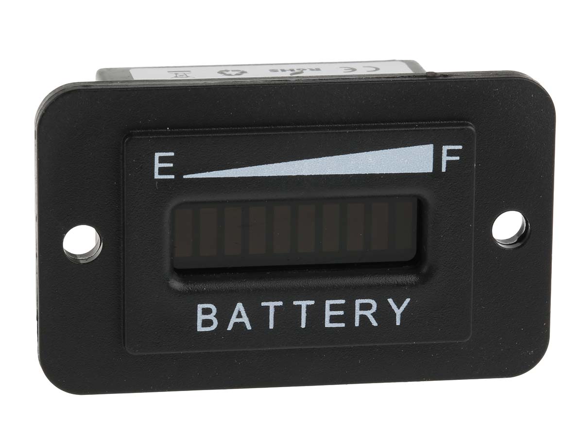 180-9262 RS PRO Digital Voltmeter DC, LED Display, 25 mm, 37 mm