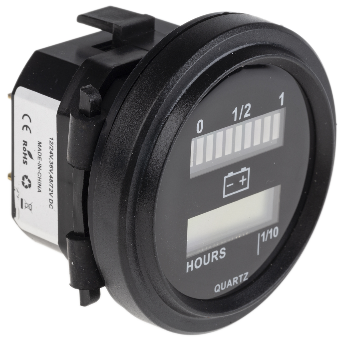 180-9263 RS PRO Digital Voltmeter DC, LED Display 6-Digits, 39 mm, 43 mm