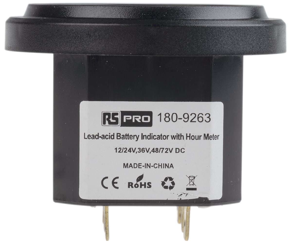 180-9263 RS PRO Digital Voltmeter DC, LED Display 6-Digits, 39 mm, 43 mm