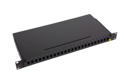 Molex Premise Networks 24 Port LC Fibre Optic Patch Panel With 24 Ports Populated, 1 U