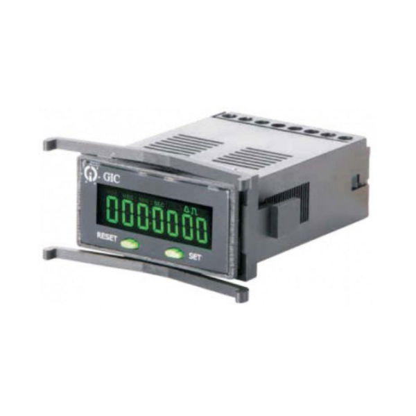 GIC Z2221N0G2FT00 Counter, Digital Hour Meter, 7 Digit LCD, 60Hz, 85 → 265 V ac/dc