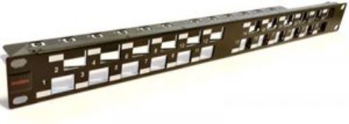Molex Premise Networks Cat5e 24 Port RJ45 RJ Patch Panel UTP 1 U Black
