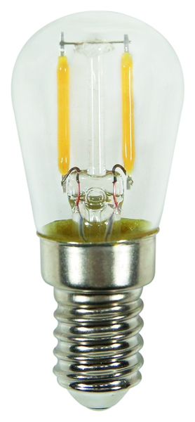 Orbitec Pear/Poirette E14 LED Pygmy Lamp 2.6 W(25 W), 2700k, Warm White, Pygmy shape