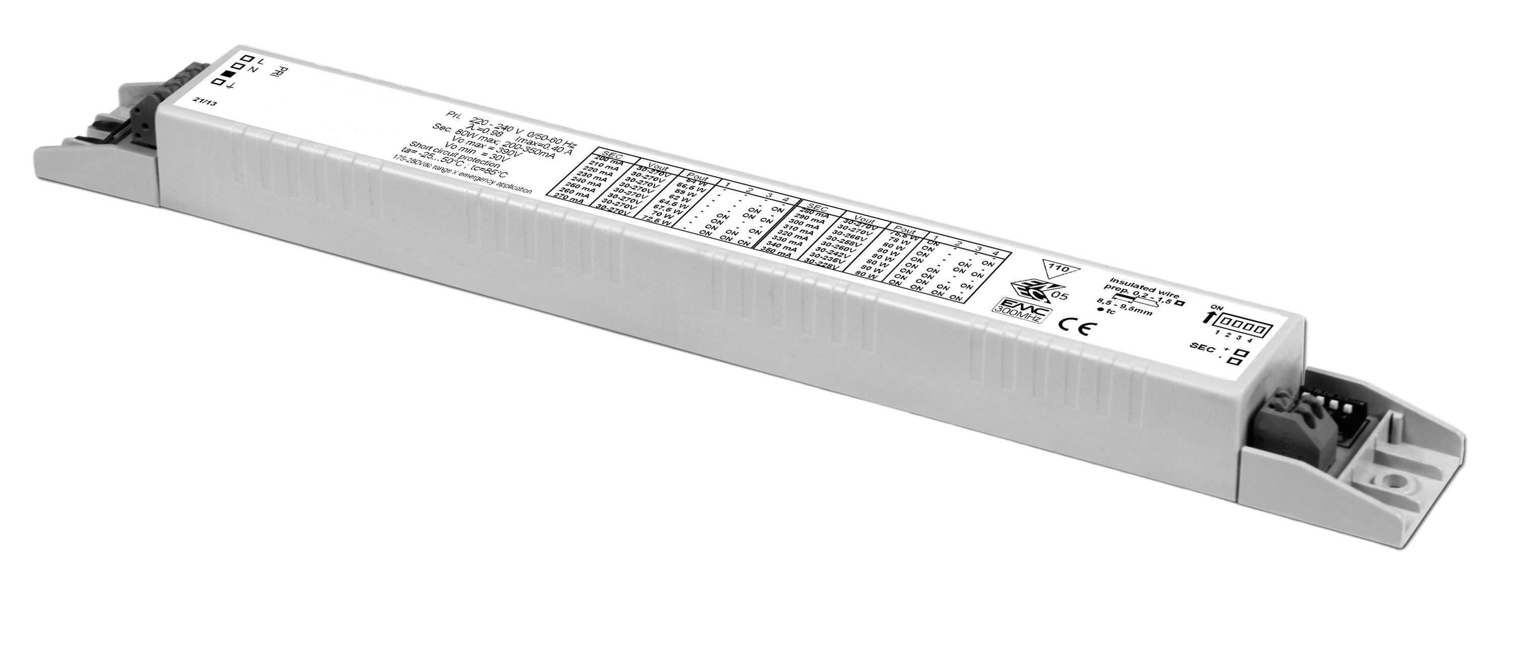 Orbitec LED Driver, 270V Output, 80 W Output, 350mA