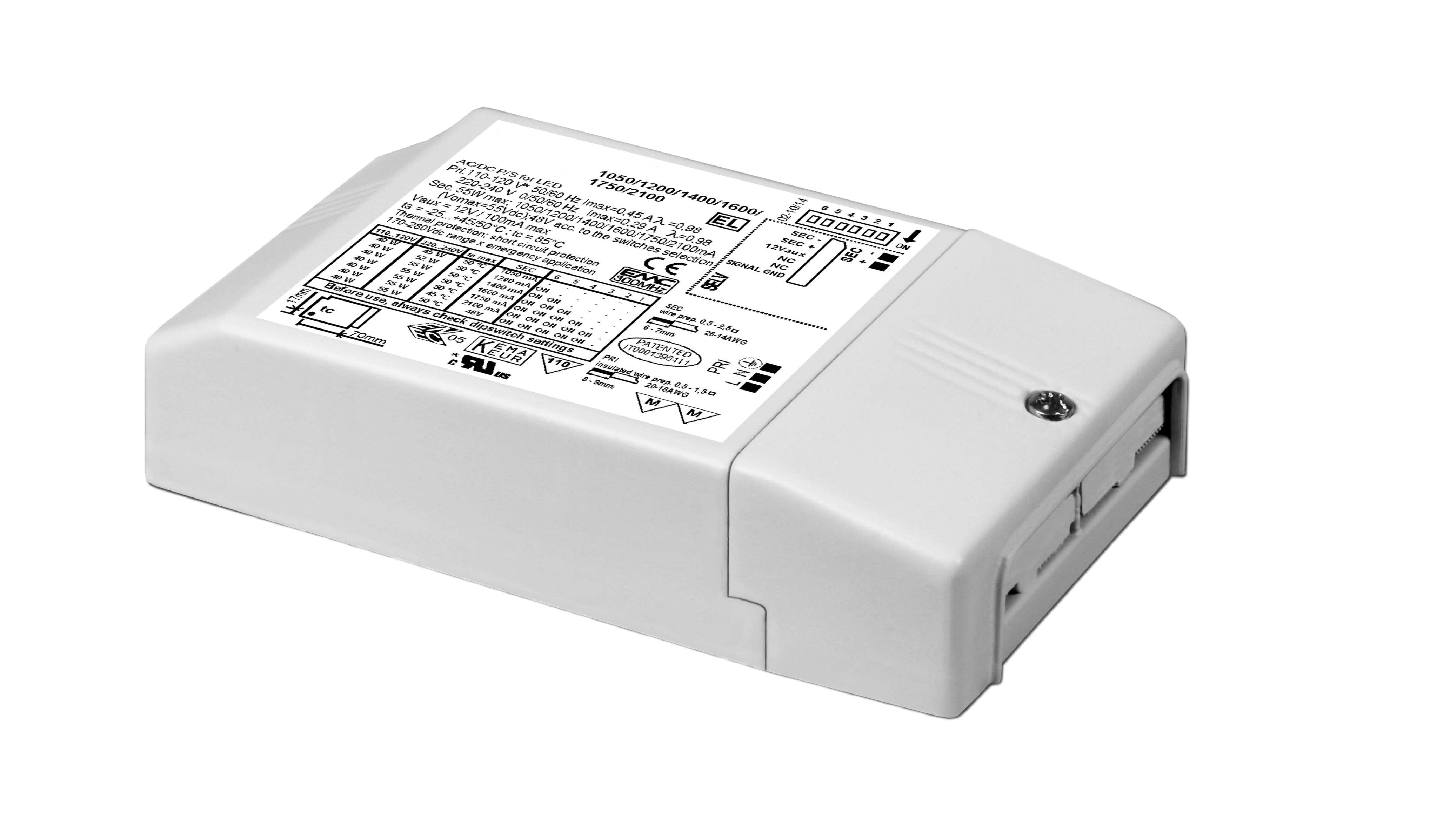 Orbitec LED Driver, 44V Output, 55 W Output, 2100mA