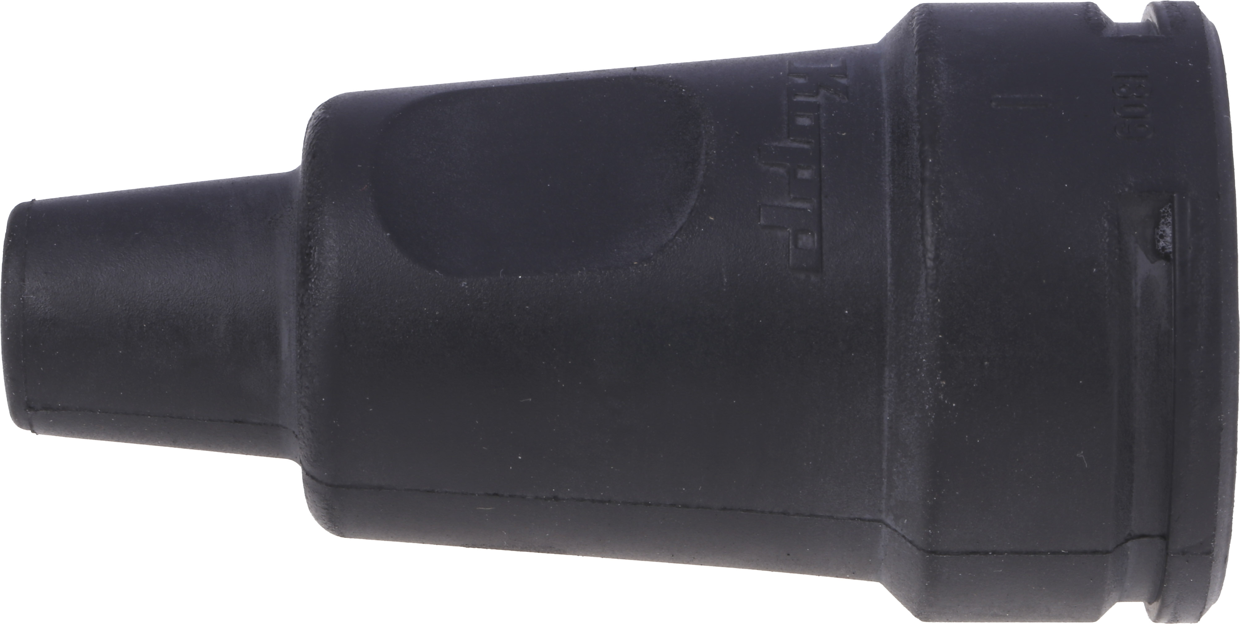 180916009 Kopp Europe Mains Connector Black, 16A, Cable Rubber, 250V, Screw