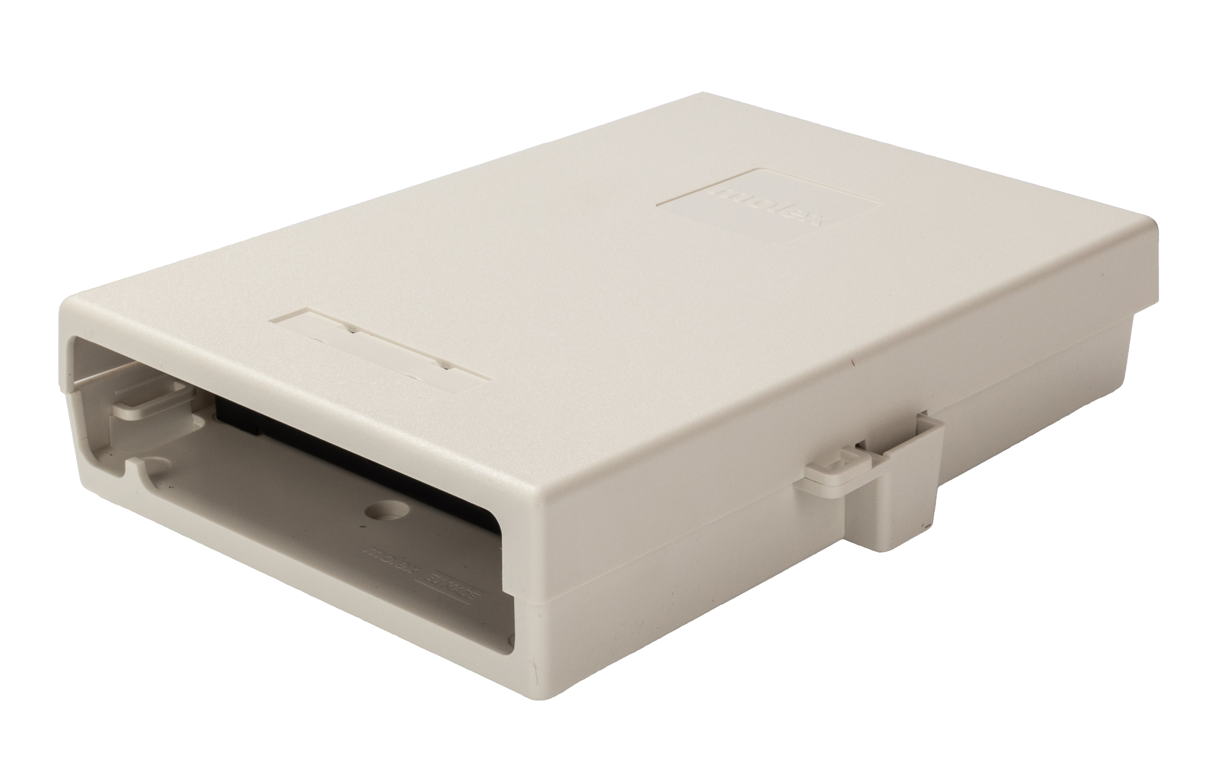 180970012 Molex Premise Networks  ST Multimode Duplex Fibre Optic Adapter