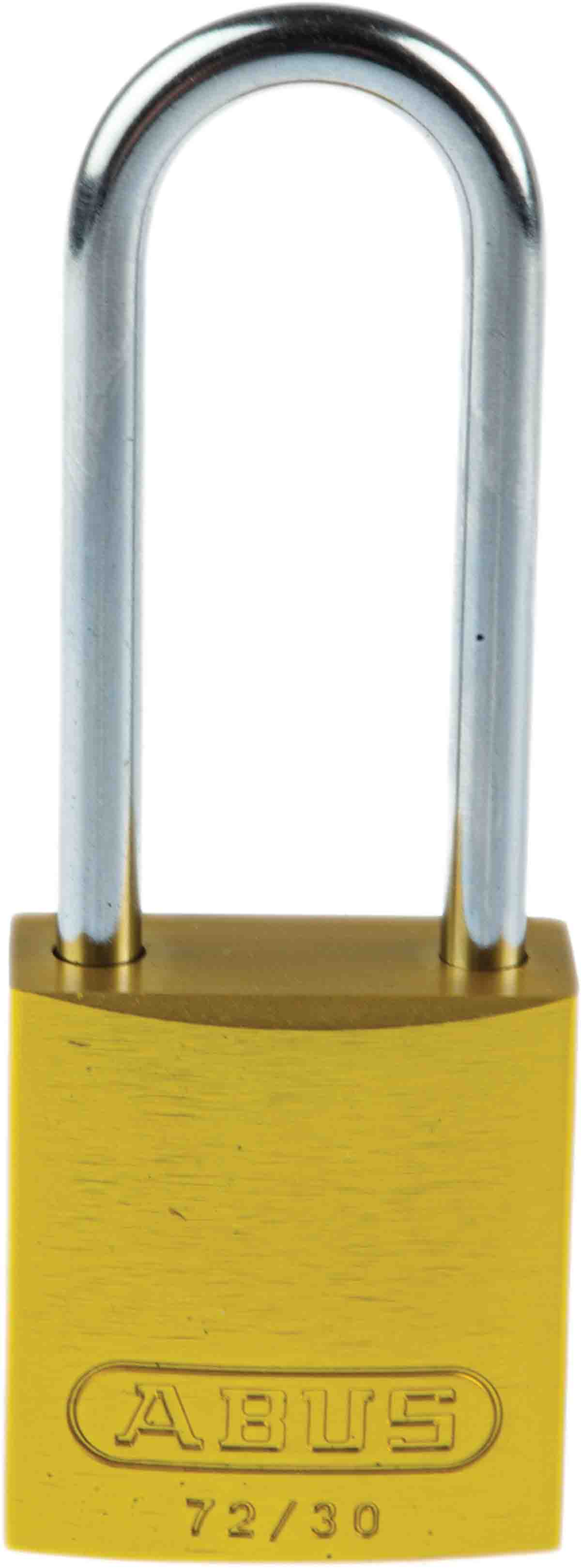 ABUS Key Steel, Aluminium Safety Padlock Weatherproof, 4.4 mm Shackle, 32.2 mm Body