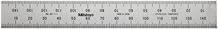 Mitutoyo 150 mm Steel Ruler Metric