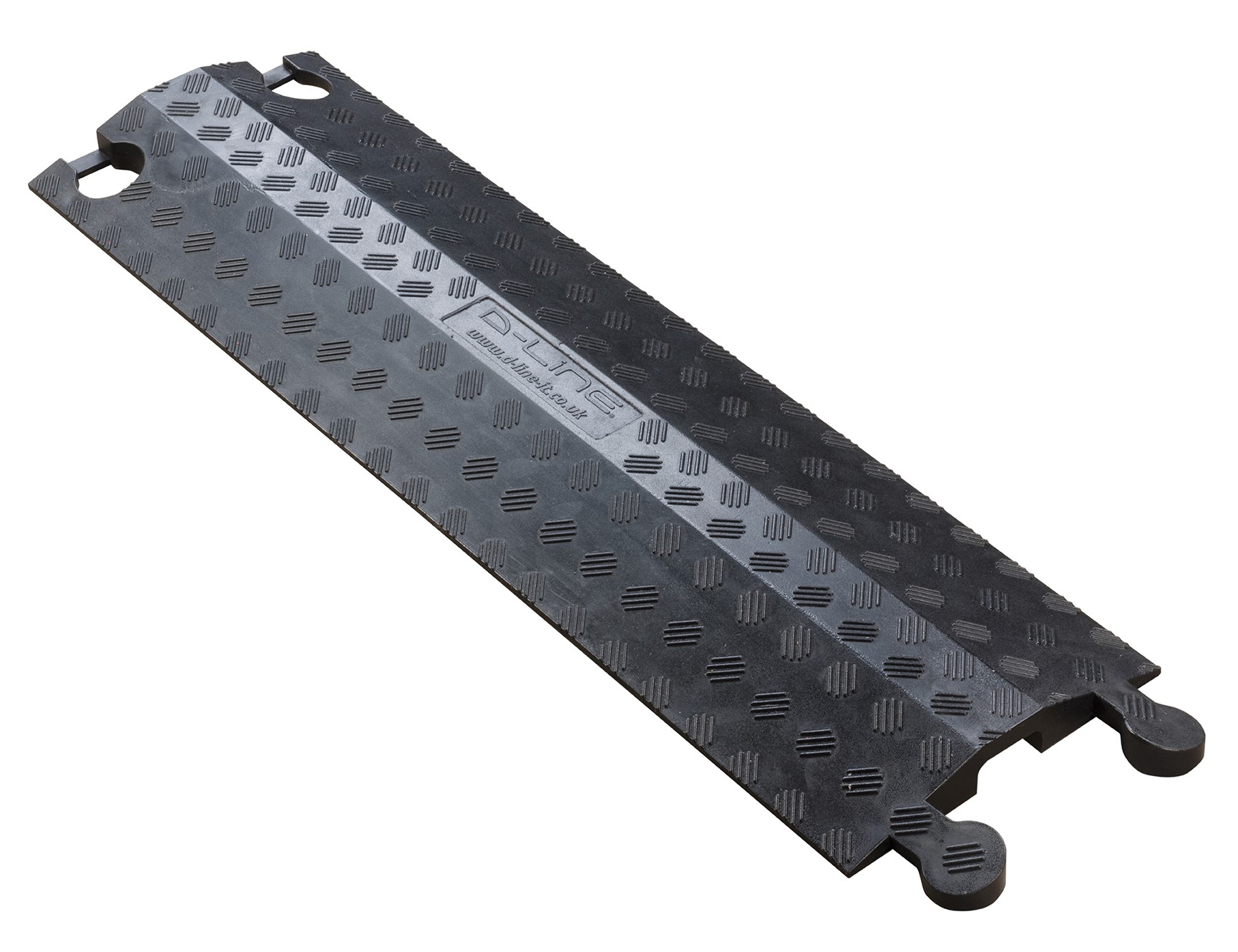 RS PRO 765 mm Black Cable Cover in Polyurethane, 45 mm ID