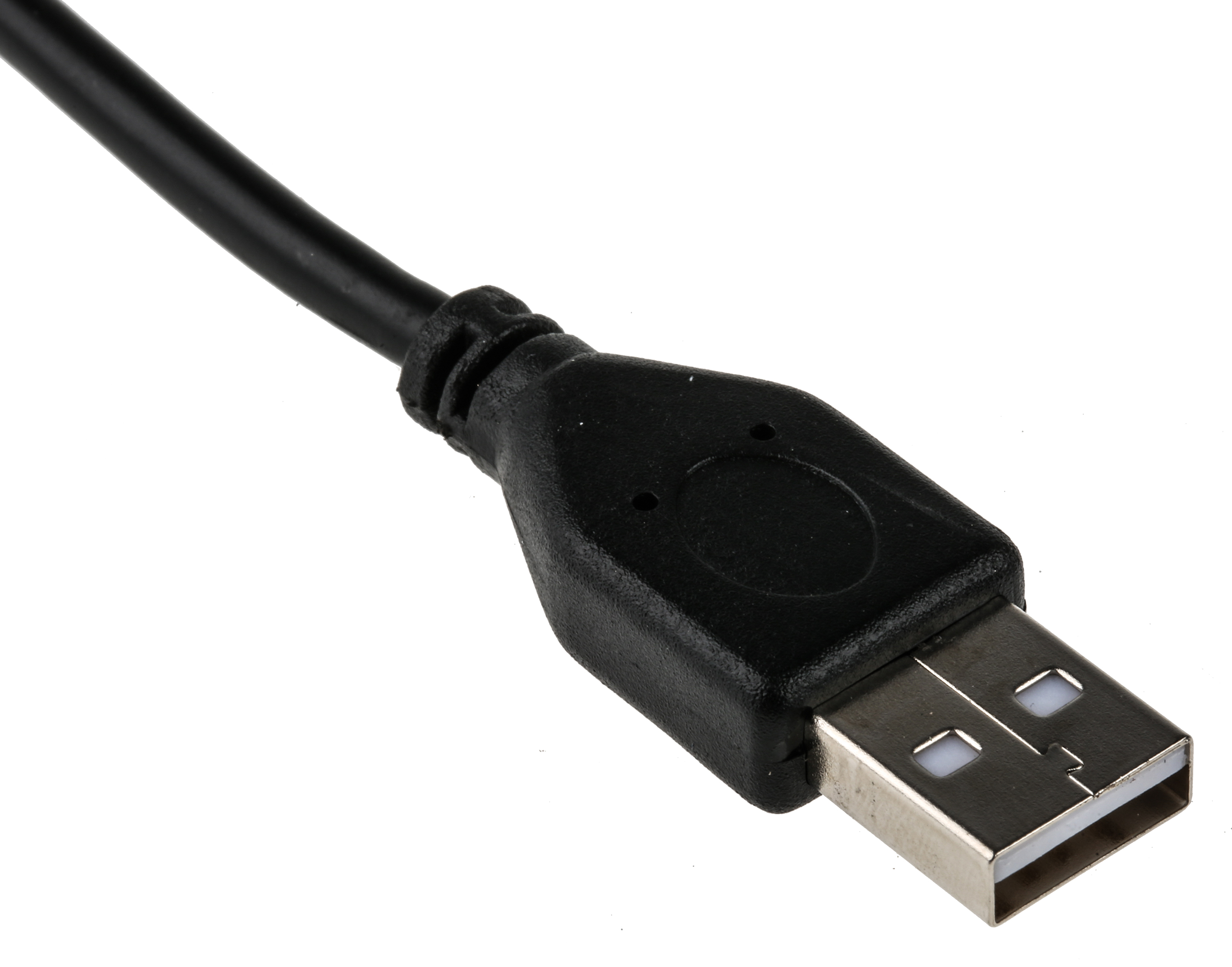 182-8487 RS PRO IC Socket USB Cable, Male USB Type A to Female, USB 2.0 USB Type A, Black, 120 mm