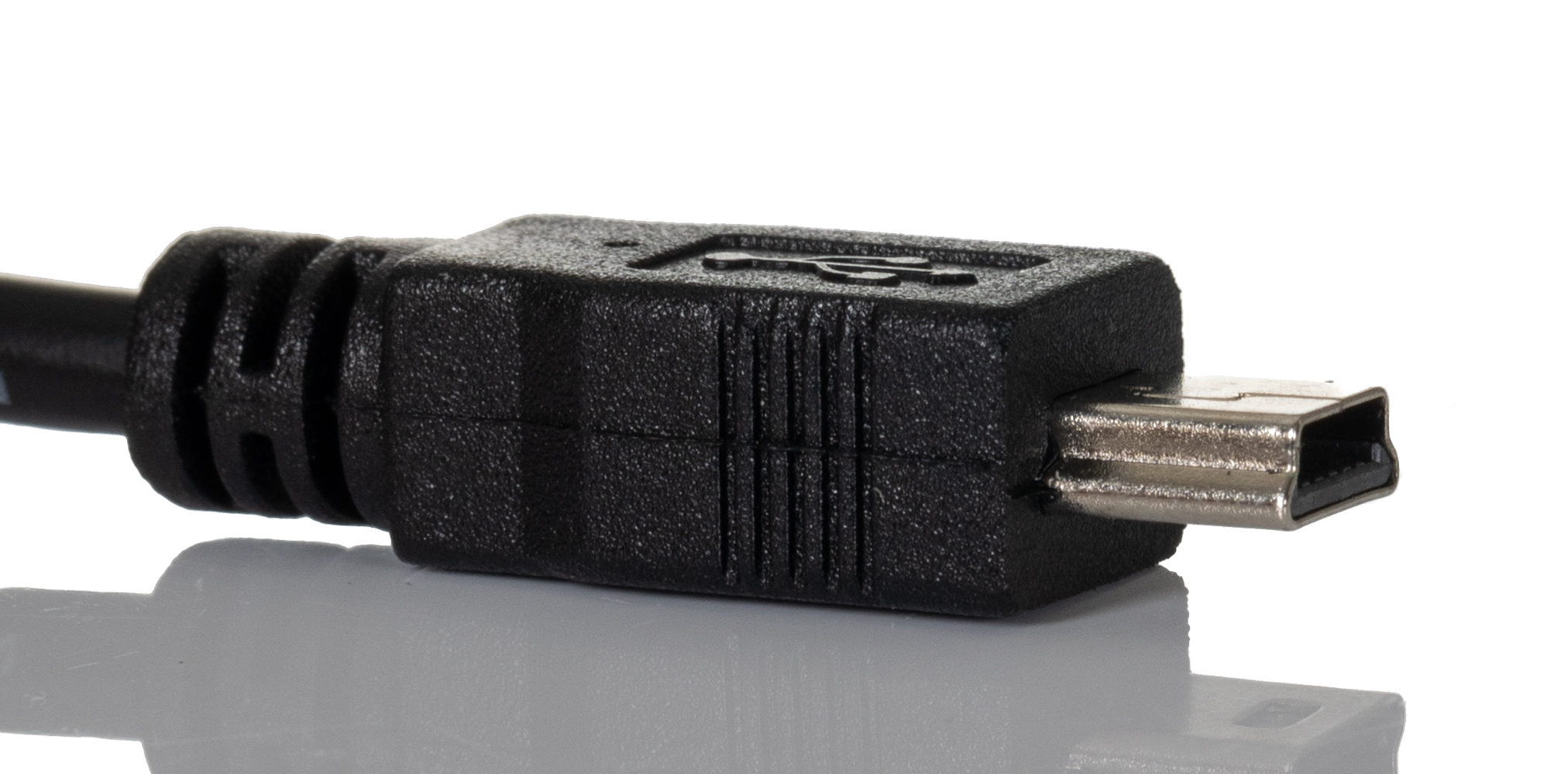 182-8492 RS PRO IC Socket USB Cable, Male USB Type A to Male, USB 2.0 Mini USB Type B, Black, 1.8 m