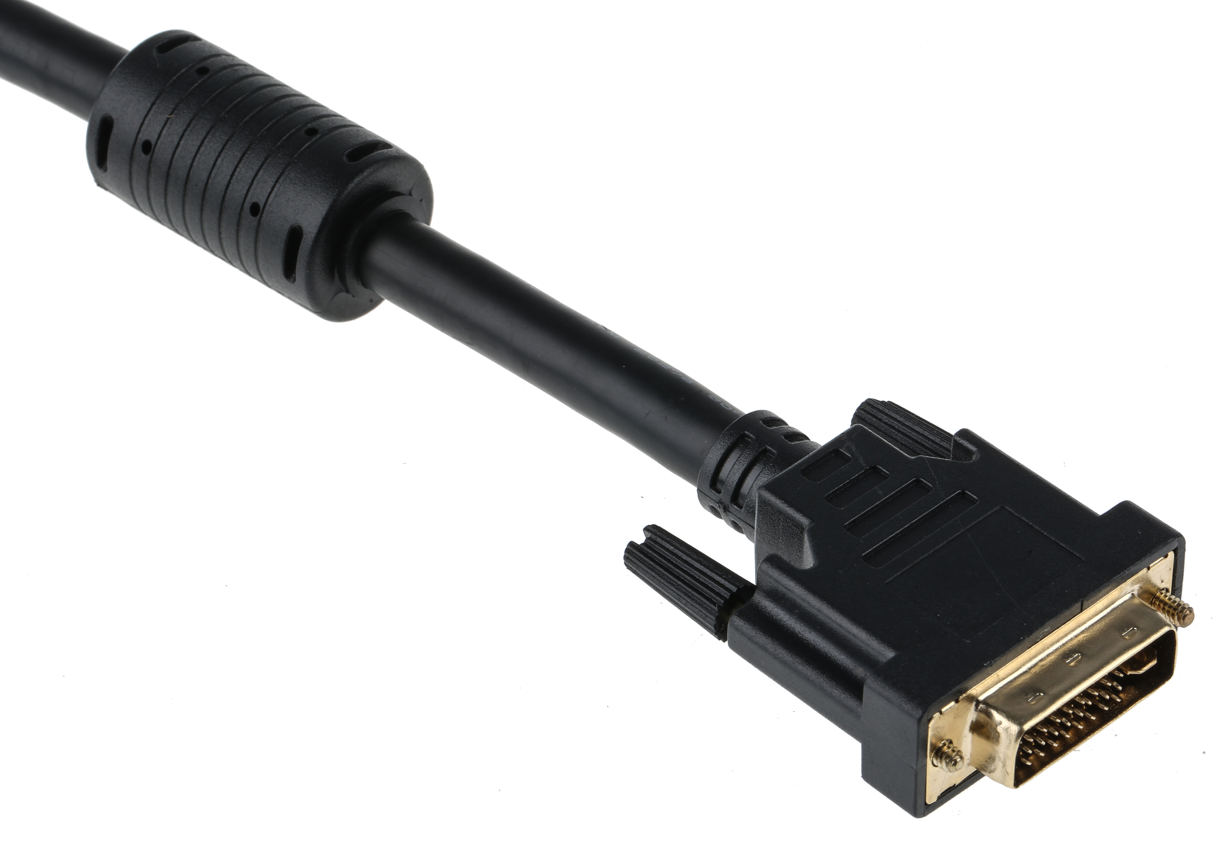 182-8563 RS PRO, Male DVI-I to Male DVI-I Cable, 2 m Black sheath Polyvinyl Chloride