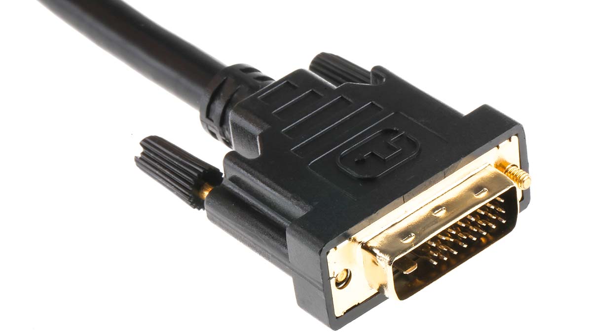 182-8567 RS PRO, Male DVI-D Dual Link to Male DVI-D Cable, 5 m Black sheath Polyvinyl Chloride