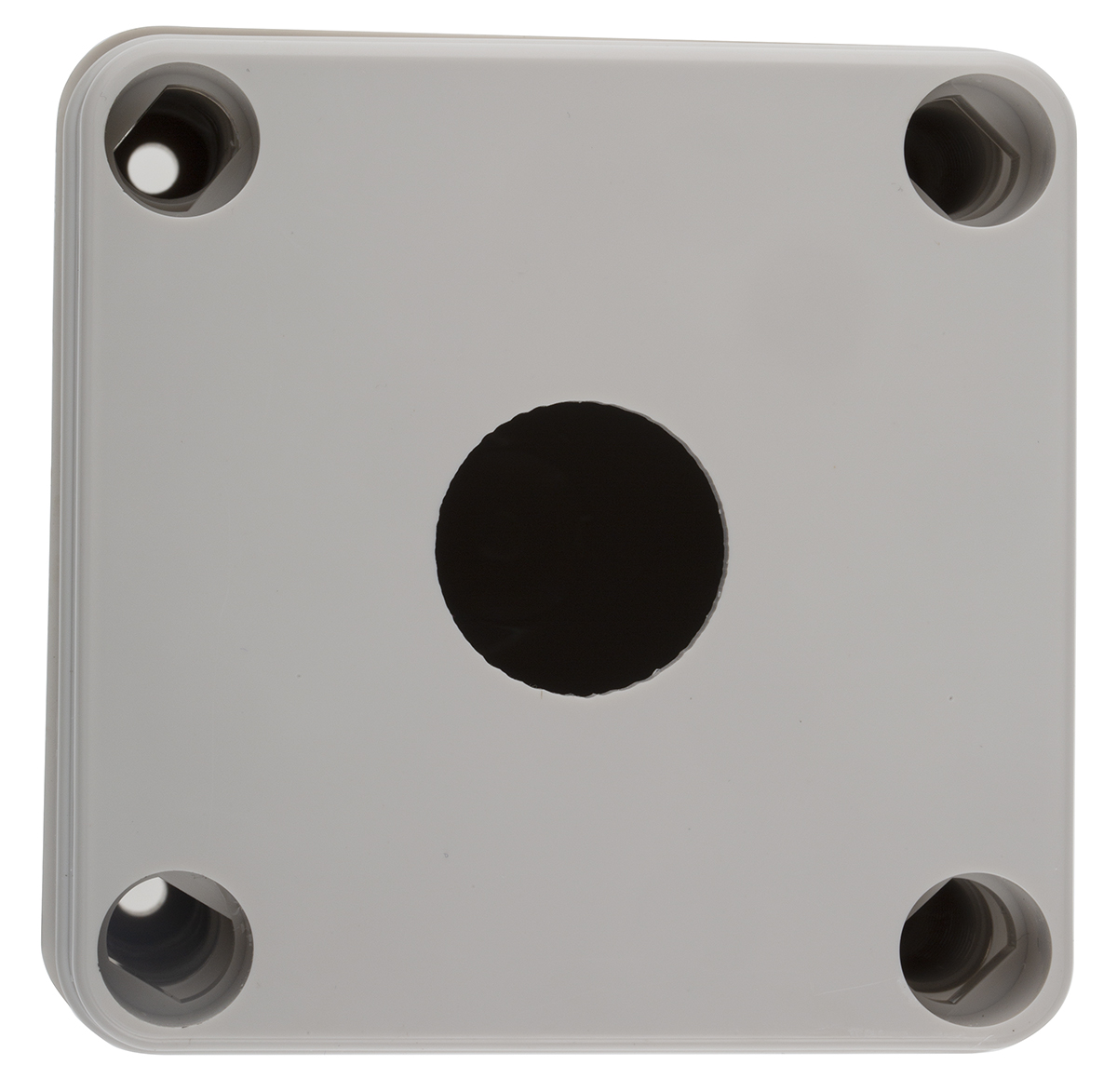 182-8655 RS PRO Grey Plastic Push Button Enclosure - 1 Hole 22.5 mm Diameter