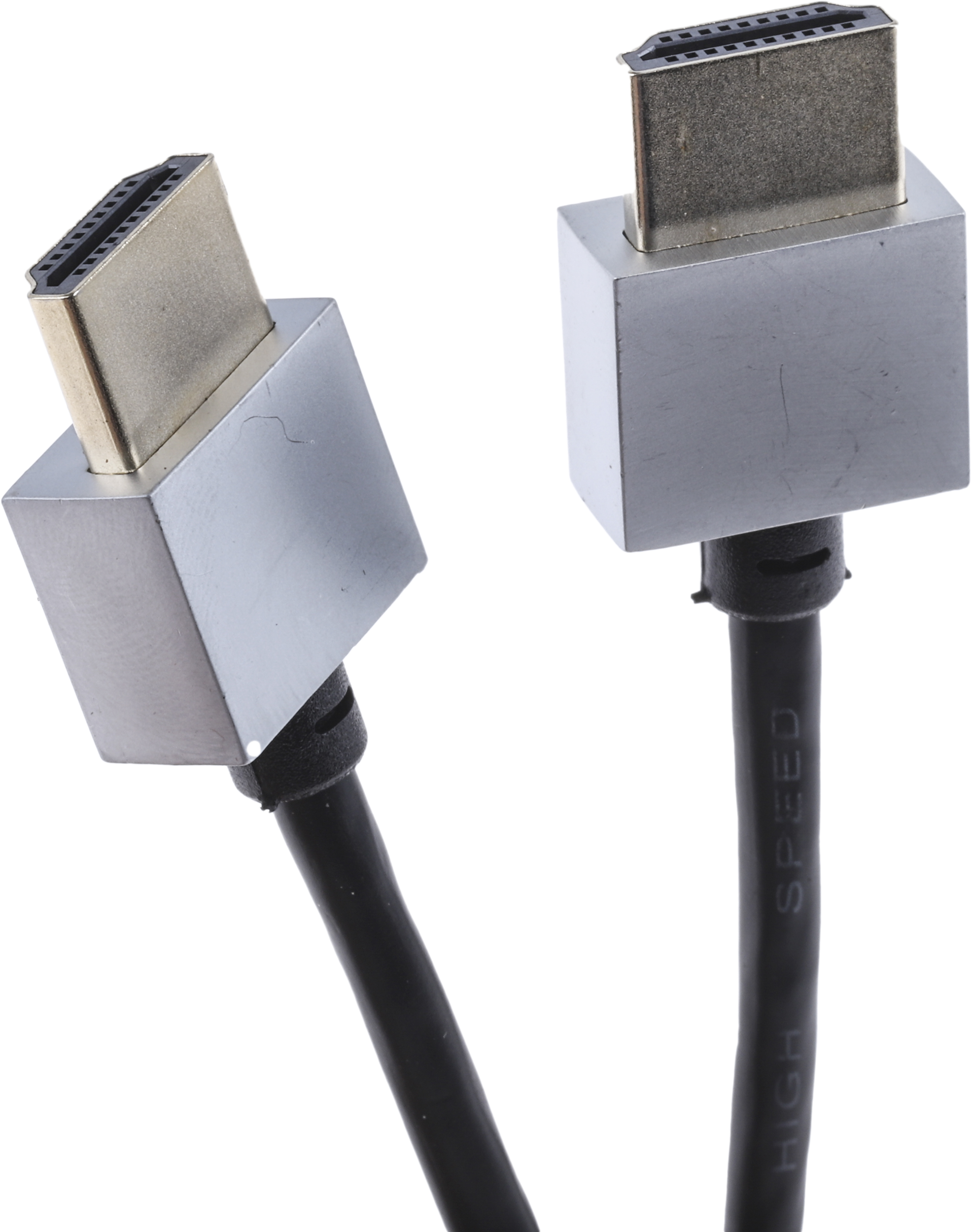 182-8768 RS PRO CDLHDFLEX series, 50 cm 4K HDMI Cable, - Male HDMI to Male HDMI, Black