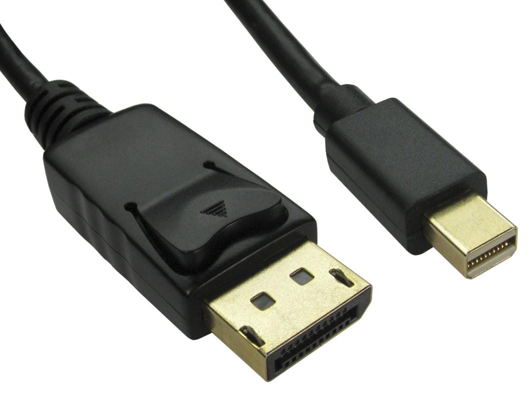 RS PRO Male DisplayPort to Male Mini DisplayPort, Polyvinyl Chloride DisplayPort Cable, 5 m