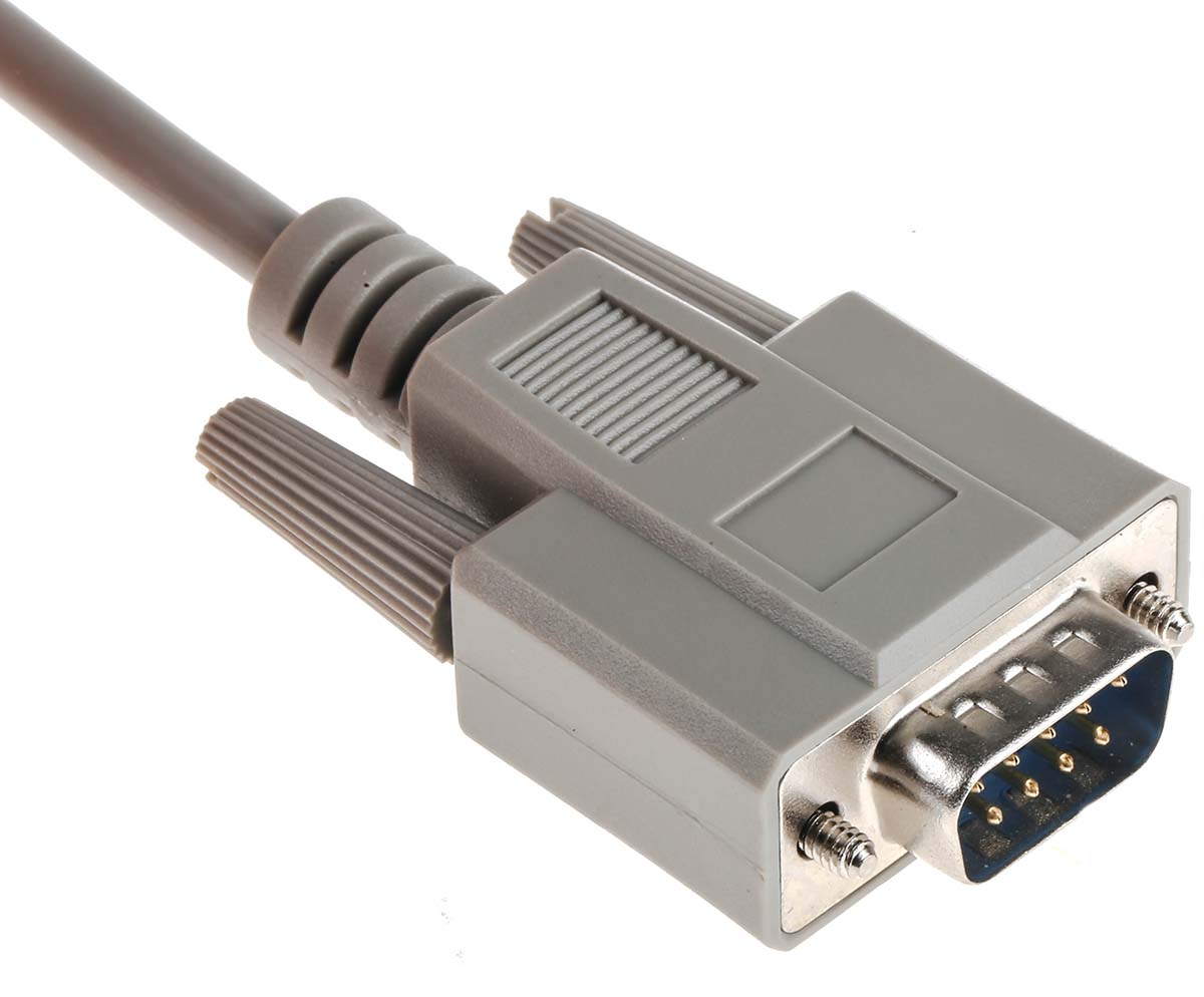 182-8782 RS PRO Male D-Sub 9-Pin to Female Serial Cable, 2 m Polyvinyl Chloride