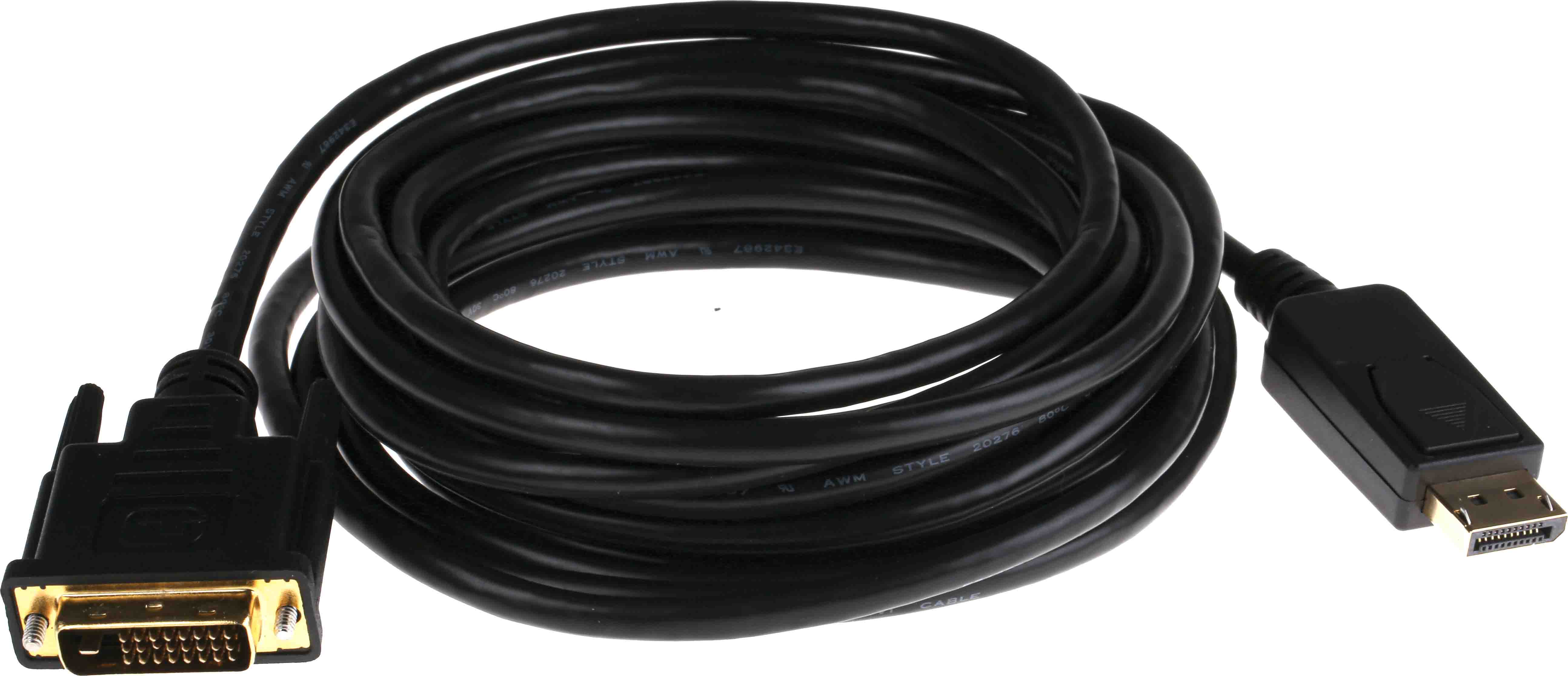 182-8788 RS PRO Male DVI-D Dual Link to Male DVI-D, Polyvinyl Chloride DisplayPort Cable, 5 m