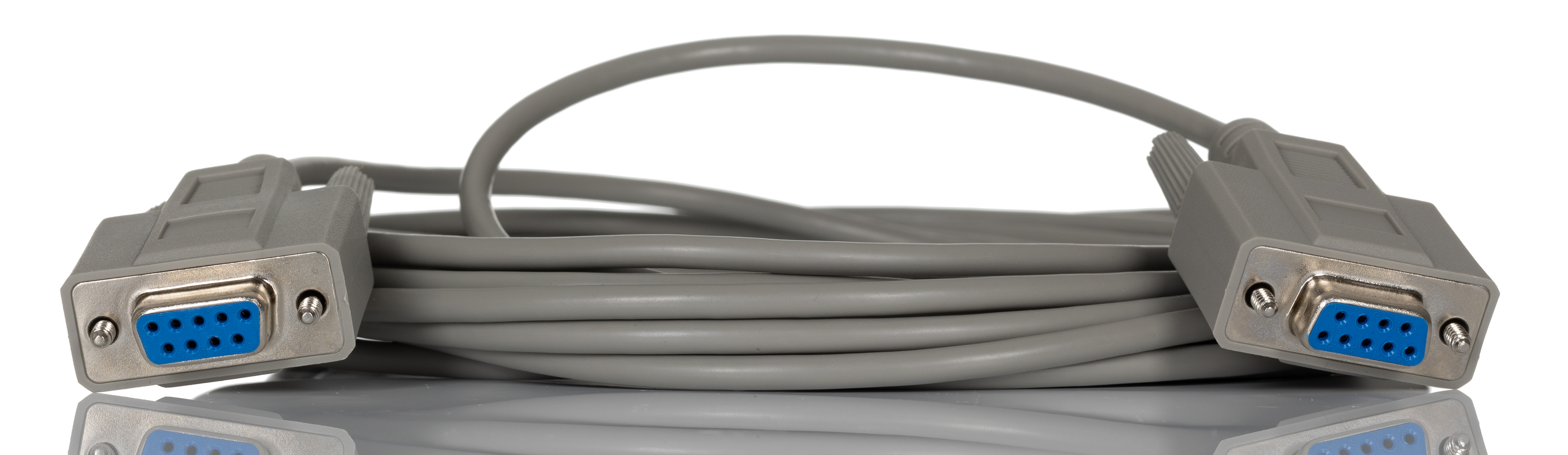 RS PRO Female D-Sub 9-Pin to Female DB9 Serial Cable, 5 m Polyvinyl Chloride, SL Series