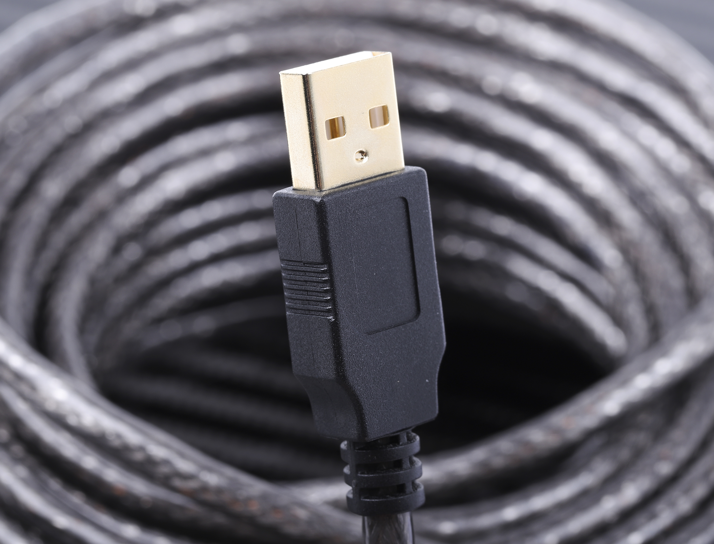 182-8835 RS PRO  USB 2.0, Male USB Type A to Female USB Type A, Black, 12 m