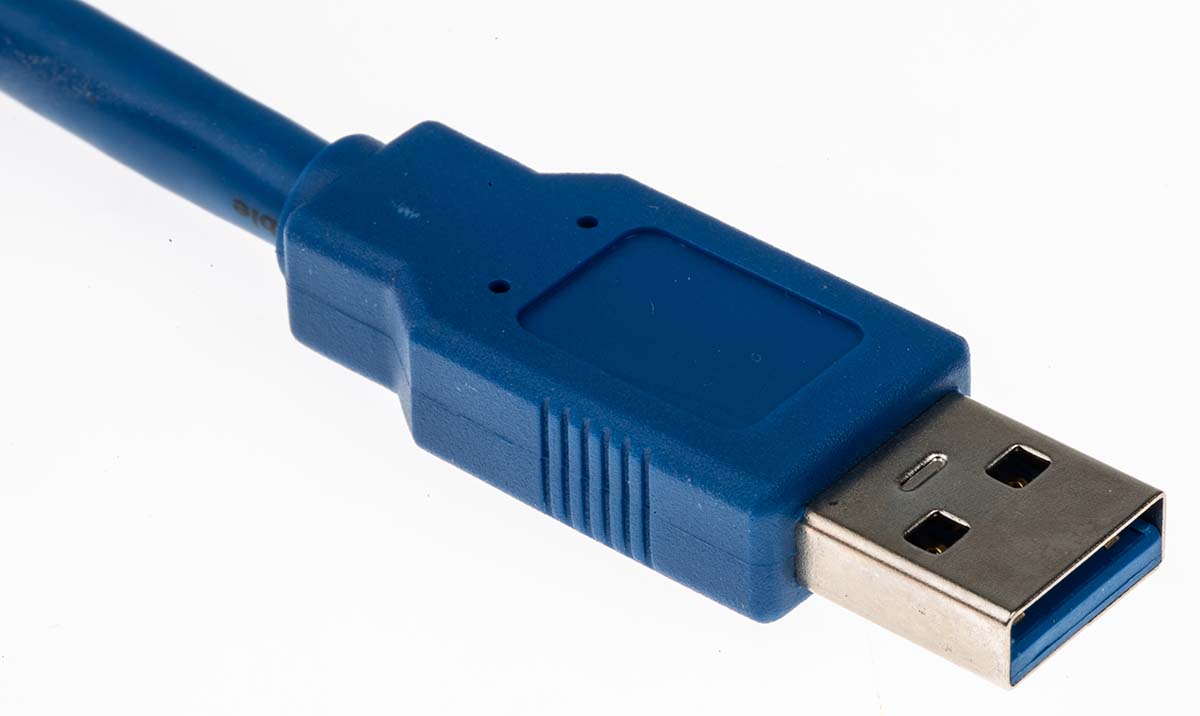 182-8840 RS PRO  USB 3.0, Male USB Type A to Female USB Type A, Blue, 3 m