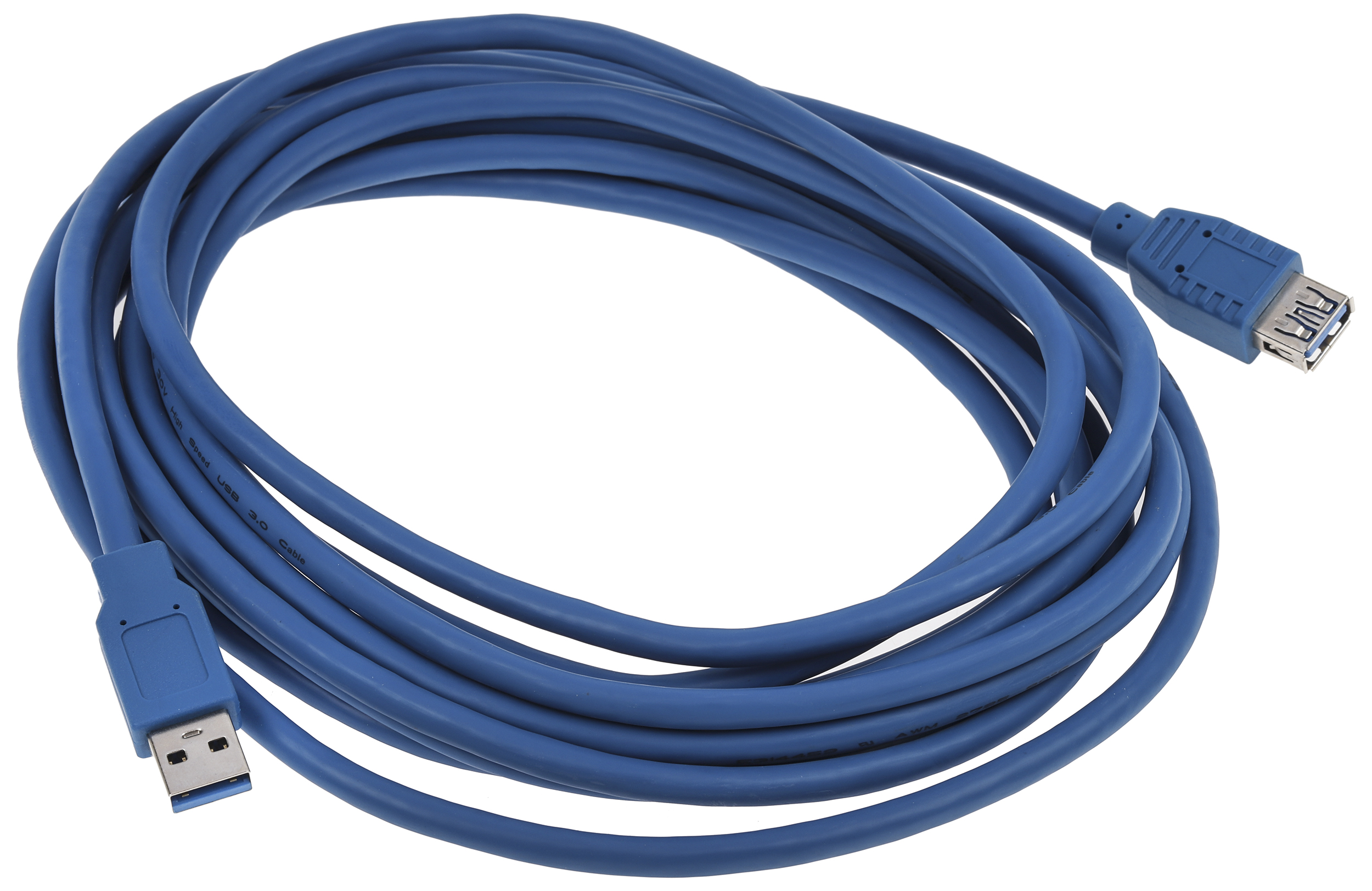 182-8841 RS PRO  USB 3.0, Male USB Type A to Female USB Type A, Blue, 5 m