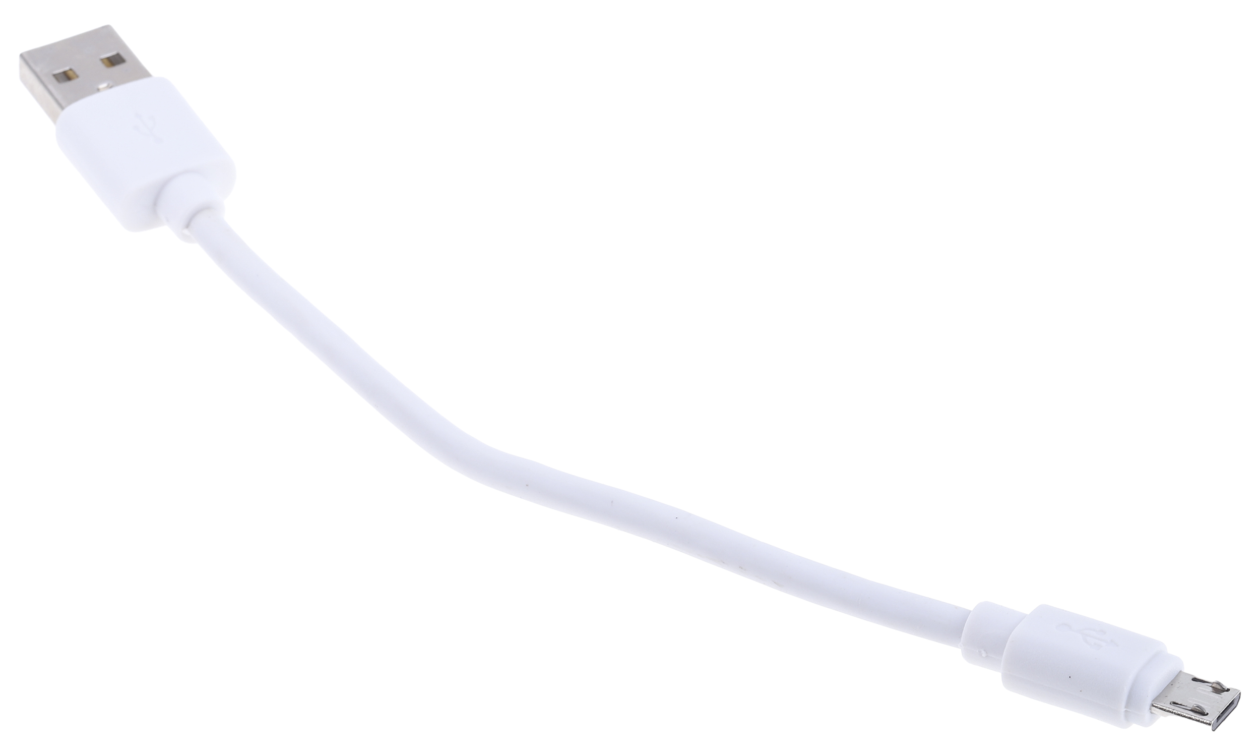 182-8870 RS PRO IC Socket USB Cable, Male USB Type A to Male, USB 2.0 Micro USB Type B, White, 150 mm