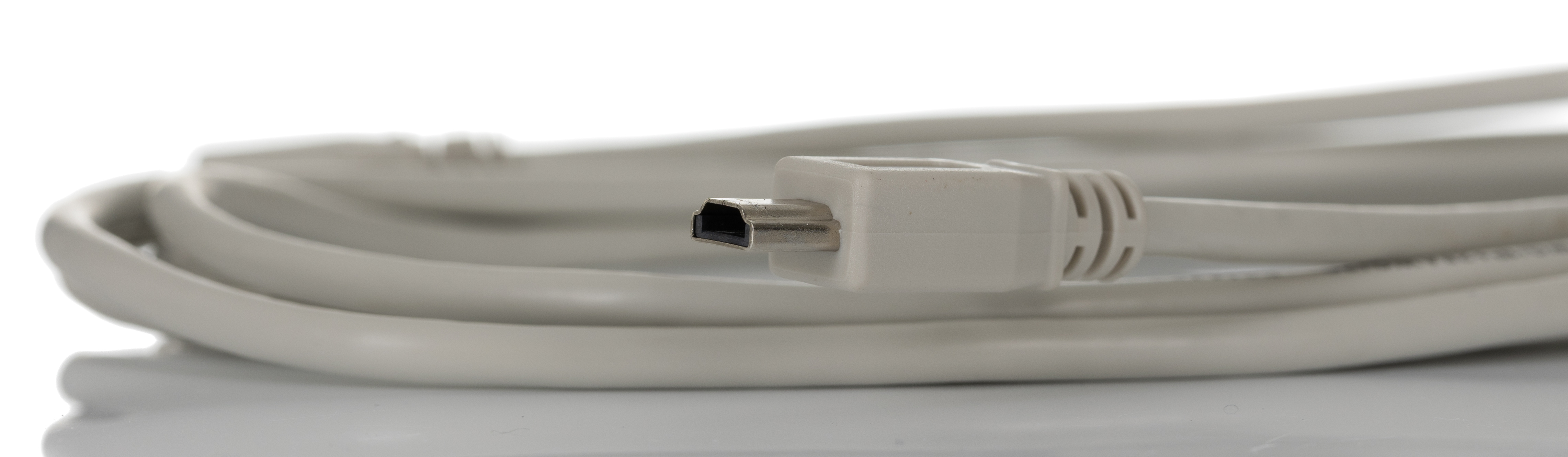 182-8876 RS PRO USB Cable, Male Mini USB Type A to Male, USB 2.0 Mini USB Type B, Beige, 2 m