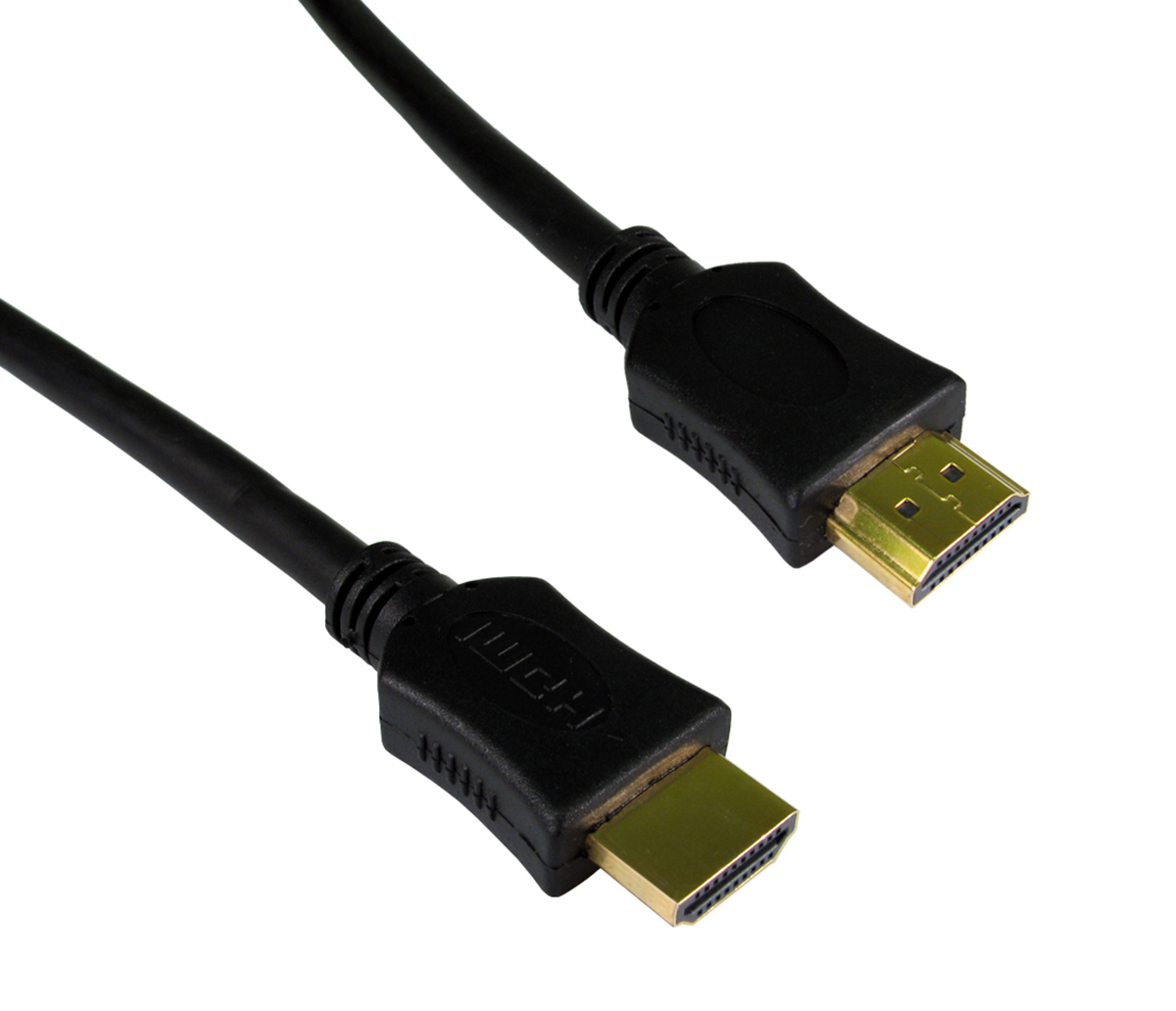RS PRO 99HDHS series, 50 cm 4K HDMI Cable, - Male HDMI to Male HDMI, Black