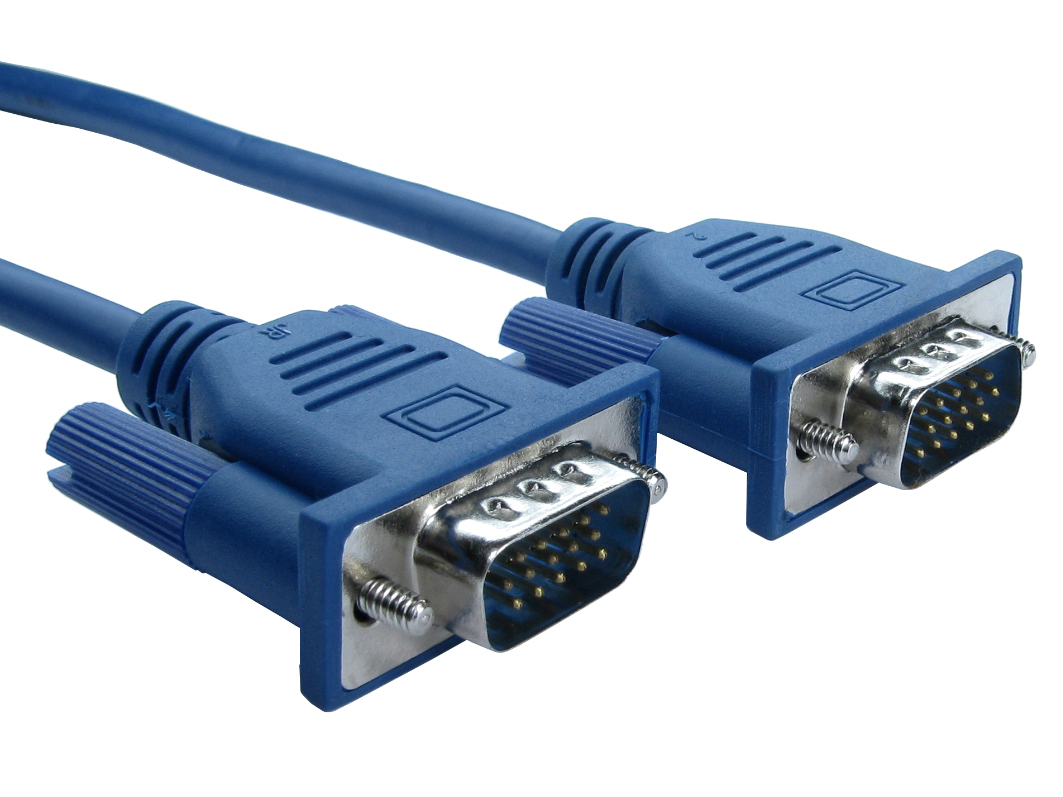 RS PRO Male VGA to Male SVGA Cable, 3 m Blue