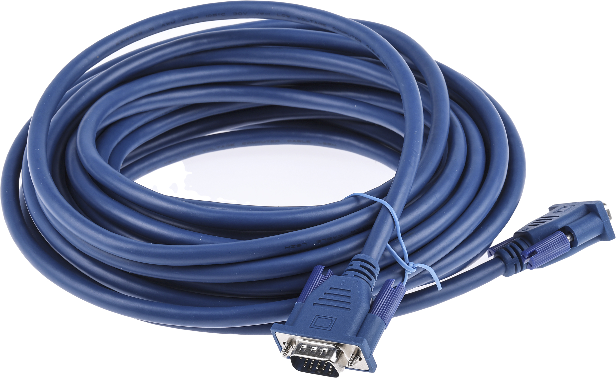 182-8885 RS PRO Male VGA to Male SVGA Cable, 10 m Blue