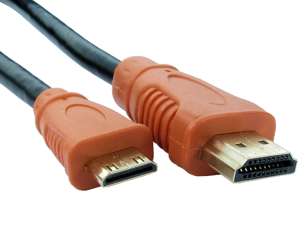 RS PRO, 2 m 4K HDMI Cable, - Male Mini HDMI to Male HDMI, Black