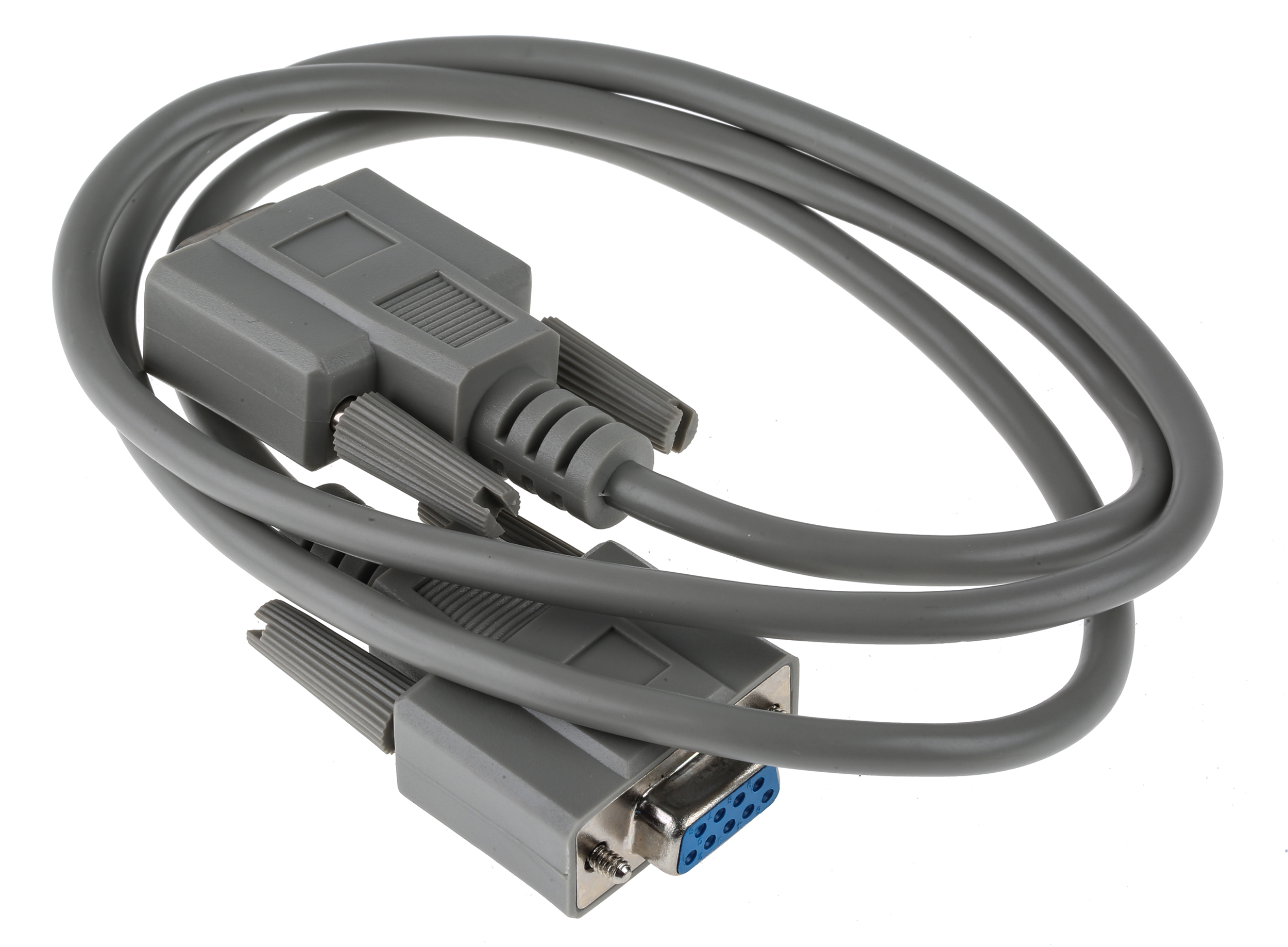 RS PRO Female D-Sub 9-Pin to Female DB9 Serial Cable, 1 m Polyvinyl Chloride, EX Series
