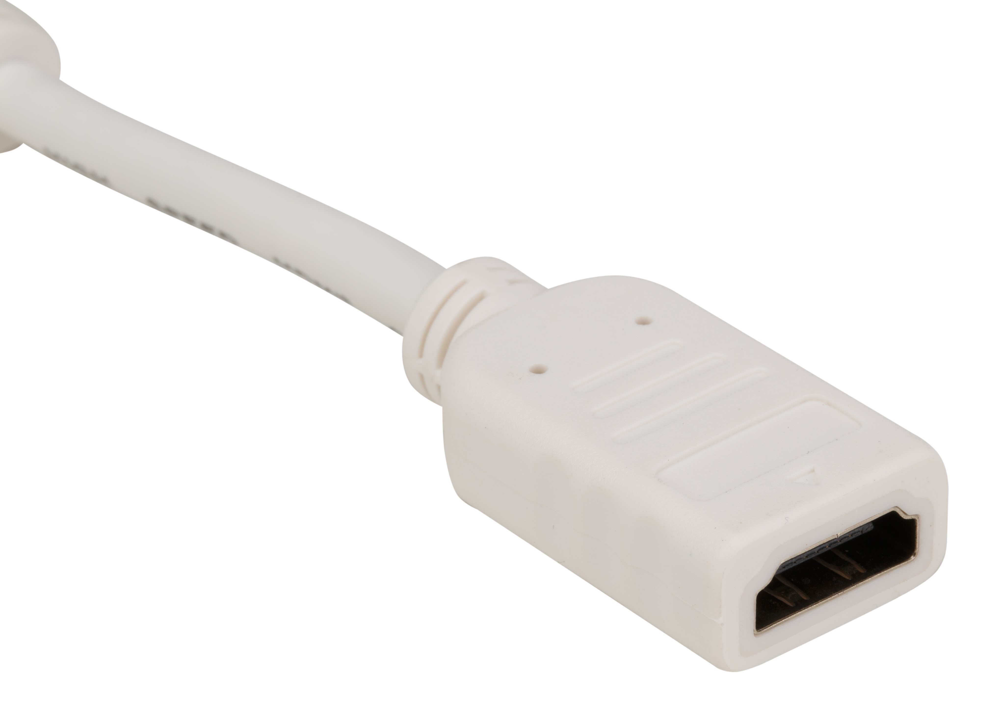 182-8899 RS PRO Male DisplayPort to Female HDMI, Polyvinyl Chloride DisplayPort Cable, 150 mm