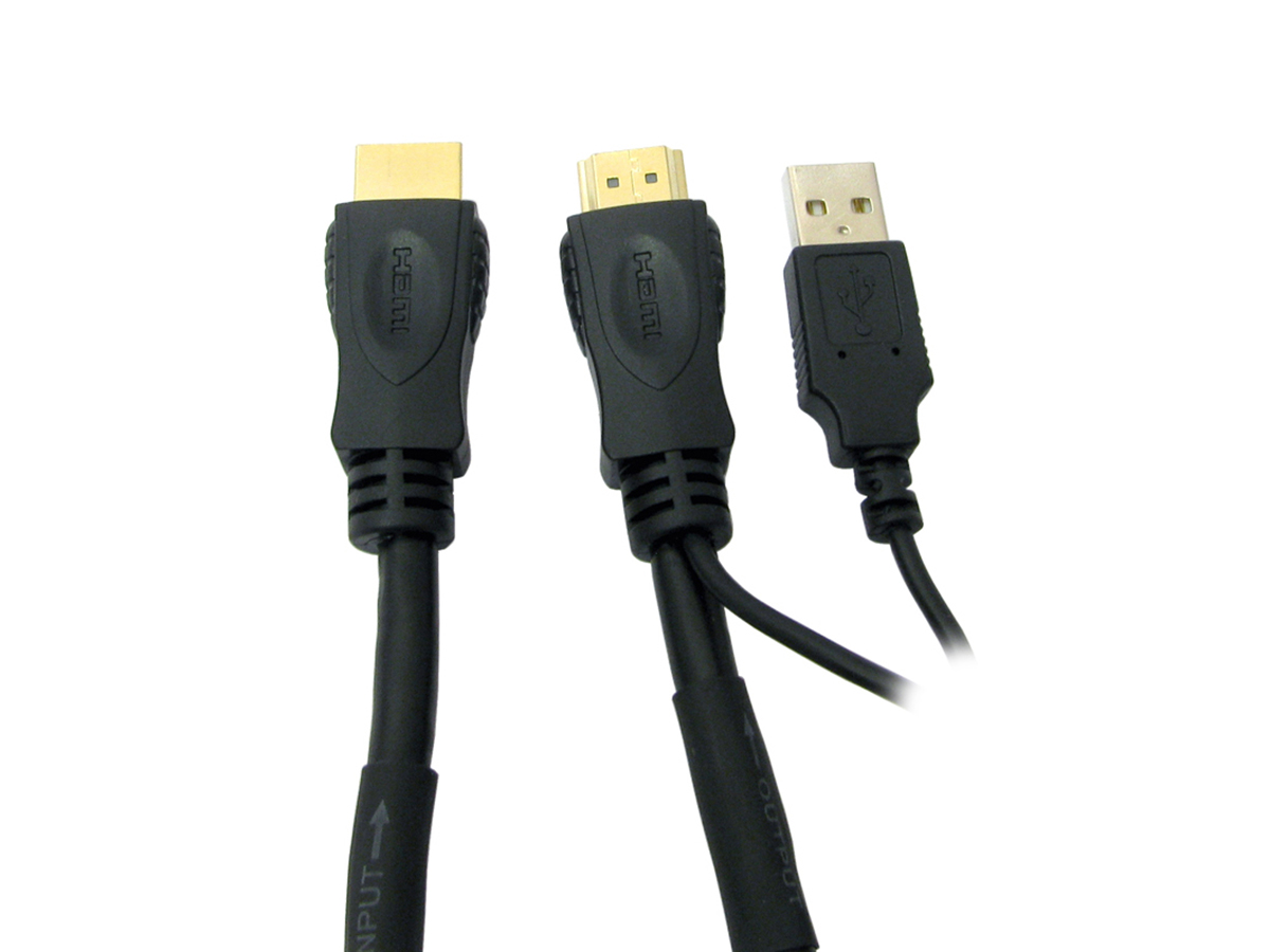 RS PRO NLHDMI series, 15 m 1080p HDMI Cable, - Male HDMI to Male HDMI, HDMI 1.4, Black