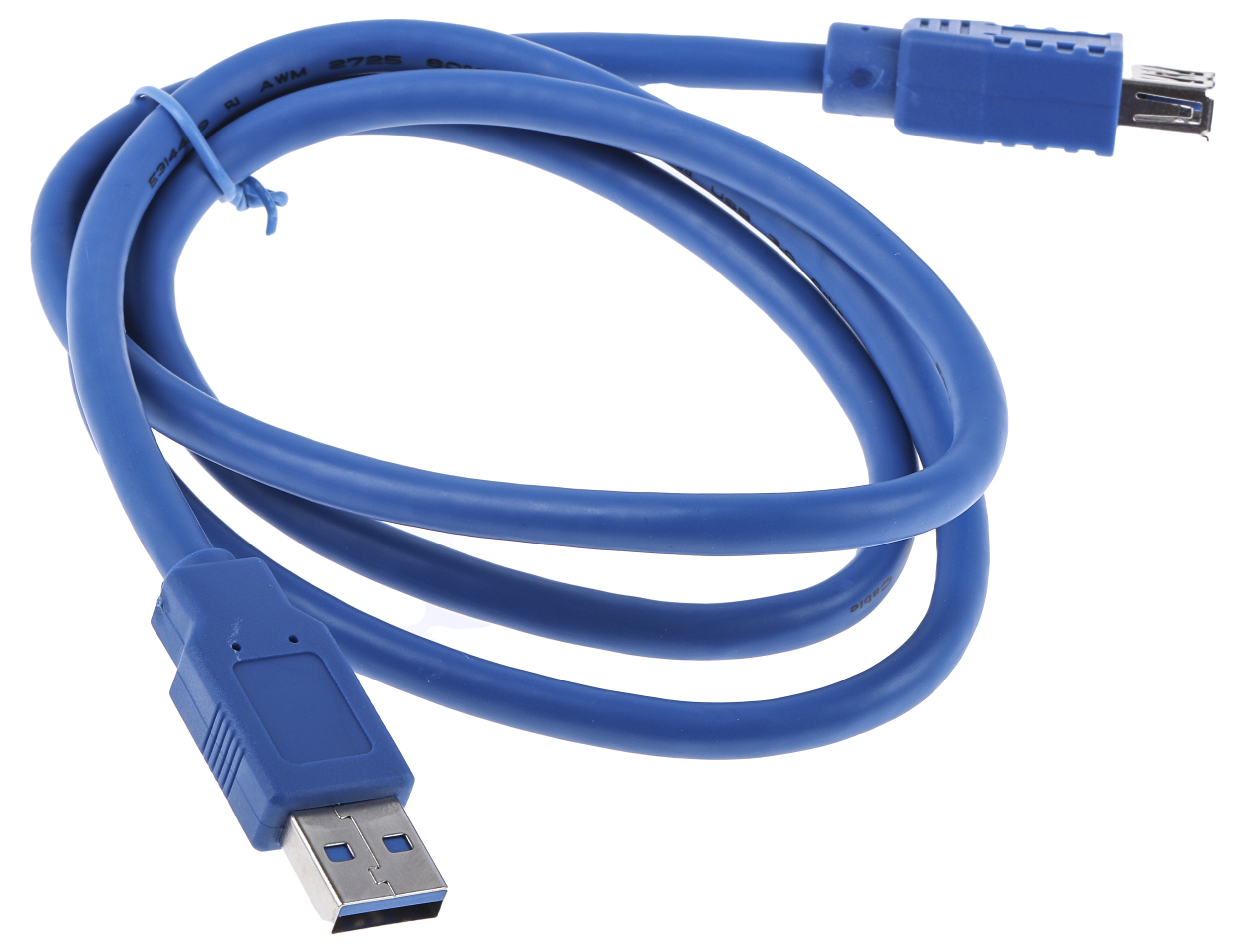 182-8912 RS PRO  USB 3.0, Male USB Type A to Female USB Type A, Blue, 1 m