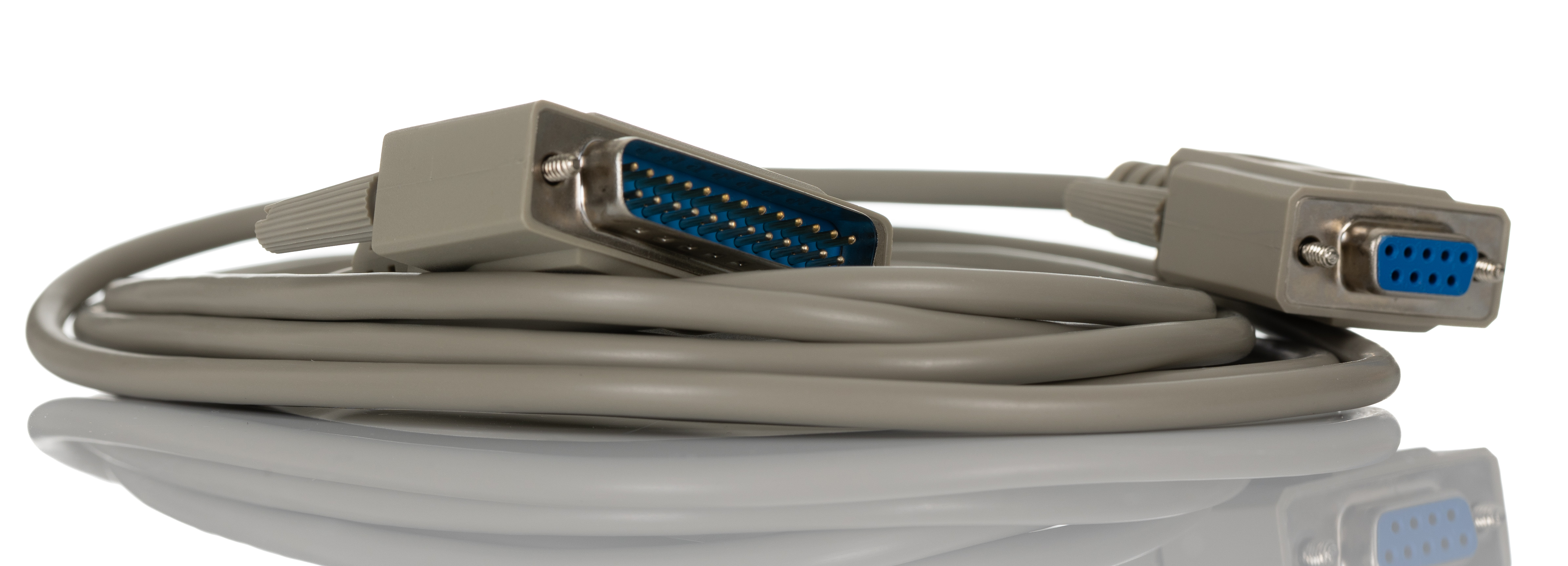 RS PRO Female D-Sub 25-Pin, D-Sub 9-Pin to Male DB25 Serial Cable, 3 m Polyvinyl Chloride, EX Series