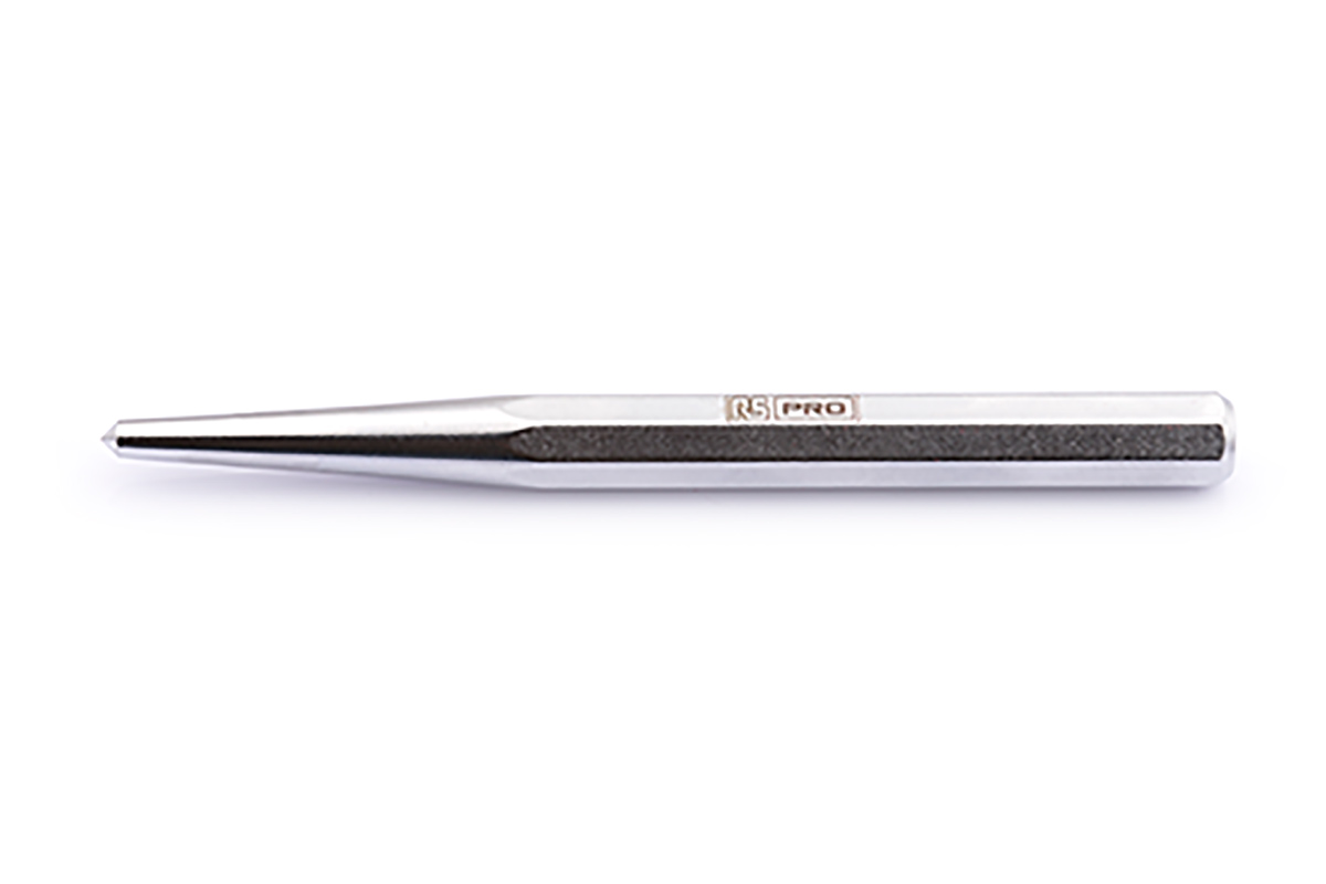 RS PRO 1-Piece Centre Punch, Centre Punch, 4mm Shank, 120 mm Overall