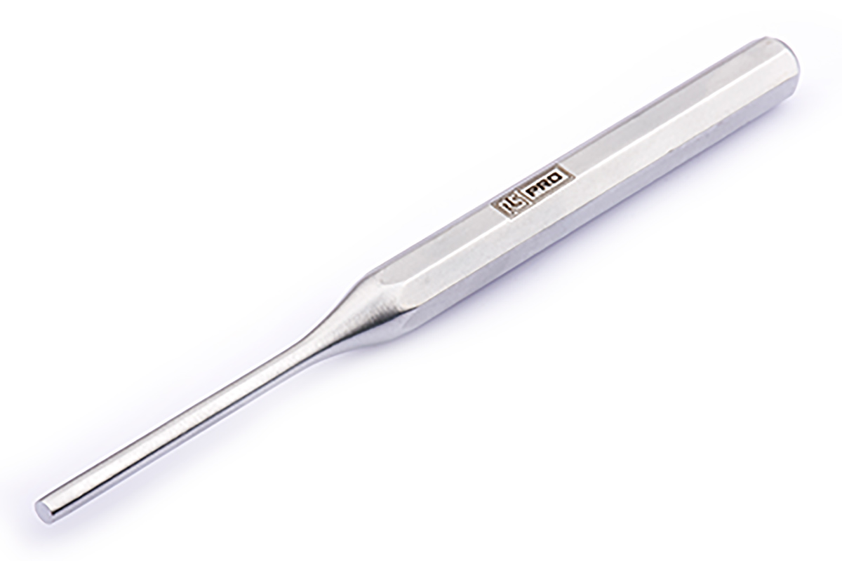 182-9790 RS PRO 1-Piece Punch, Parallel Pin Punch, 4mm Shank, 150 mm Overall