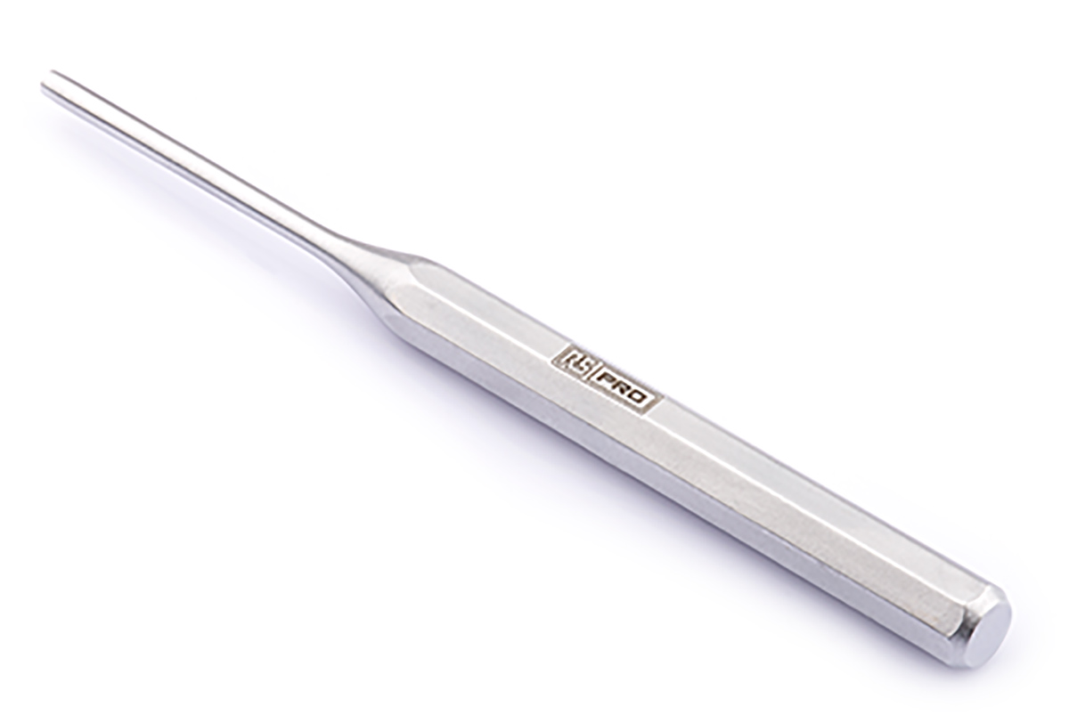 182-9790 RS PRO 1-Piece Punch, Parallel Pin Punch, 4mm Shank, 150 mm Overall