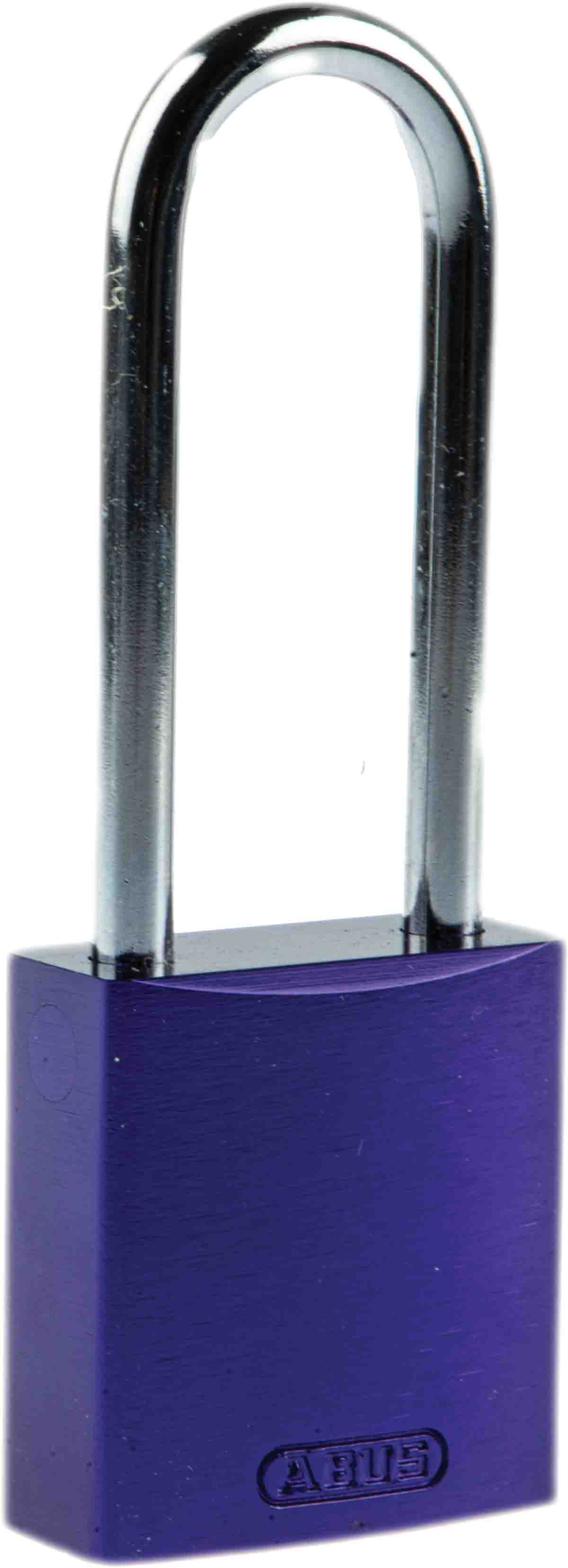 ABUS Key Steel, Aluminium Safety Padlock Weatherproof, 4.4 mm Shackle, 32.2 mm Body