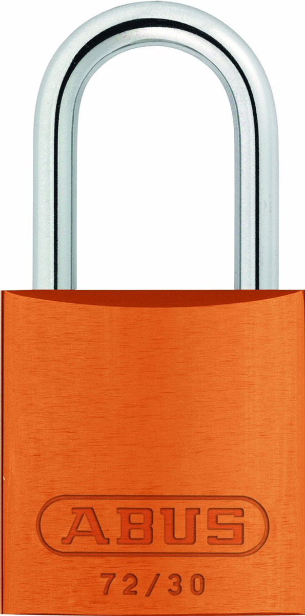 ABUS Keyed Steel, Aluminium Safety Padlock Weatherproof, 4.4 mm Shackle, 31.8mm Body