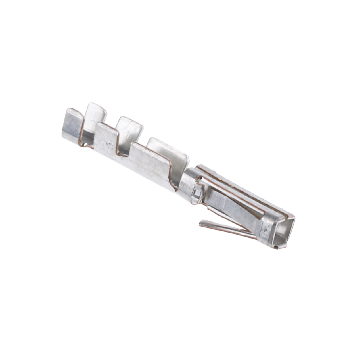 182206-2 TE Connectivity AMPMODU MOD II Series Female Crimp Terminal, 26 AWG Min Crimp, 22 AWG Max