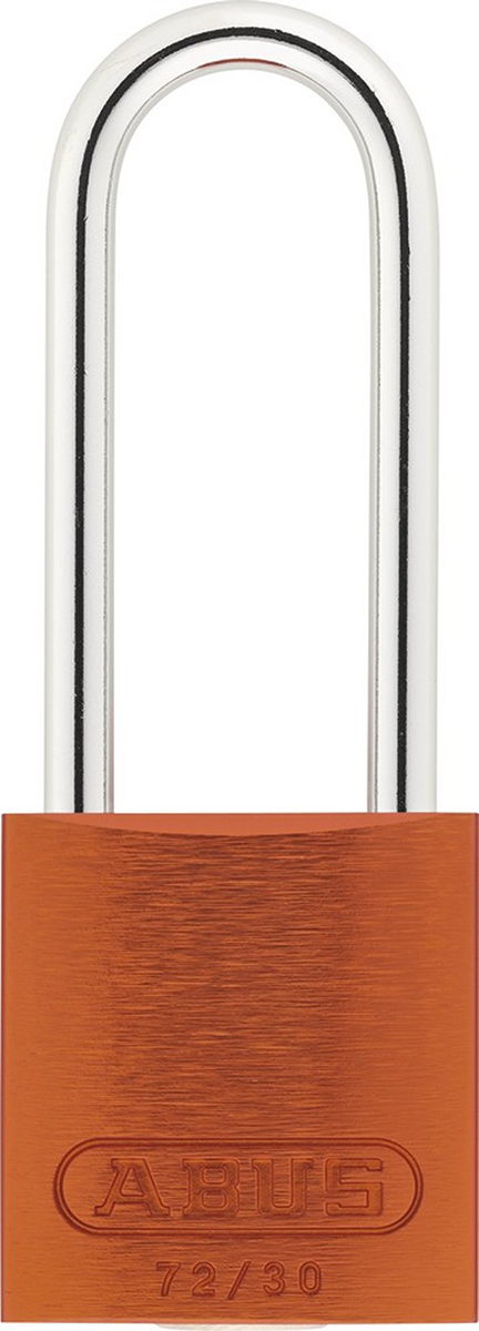 ABUS Keyed Steel, Aluminium Safety Padlock Weatherproof, 4.4 mm Shackle, 32.2mm Body