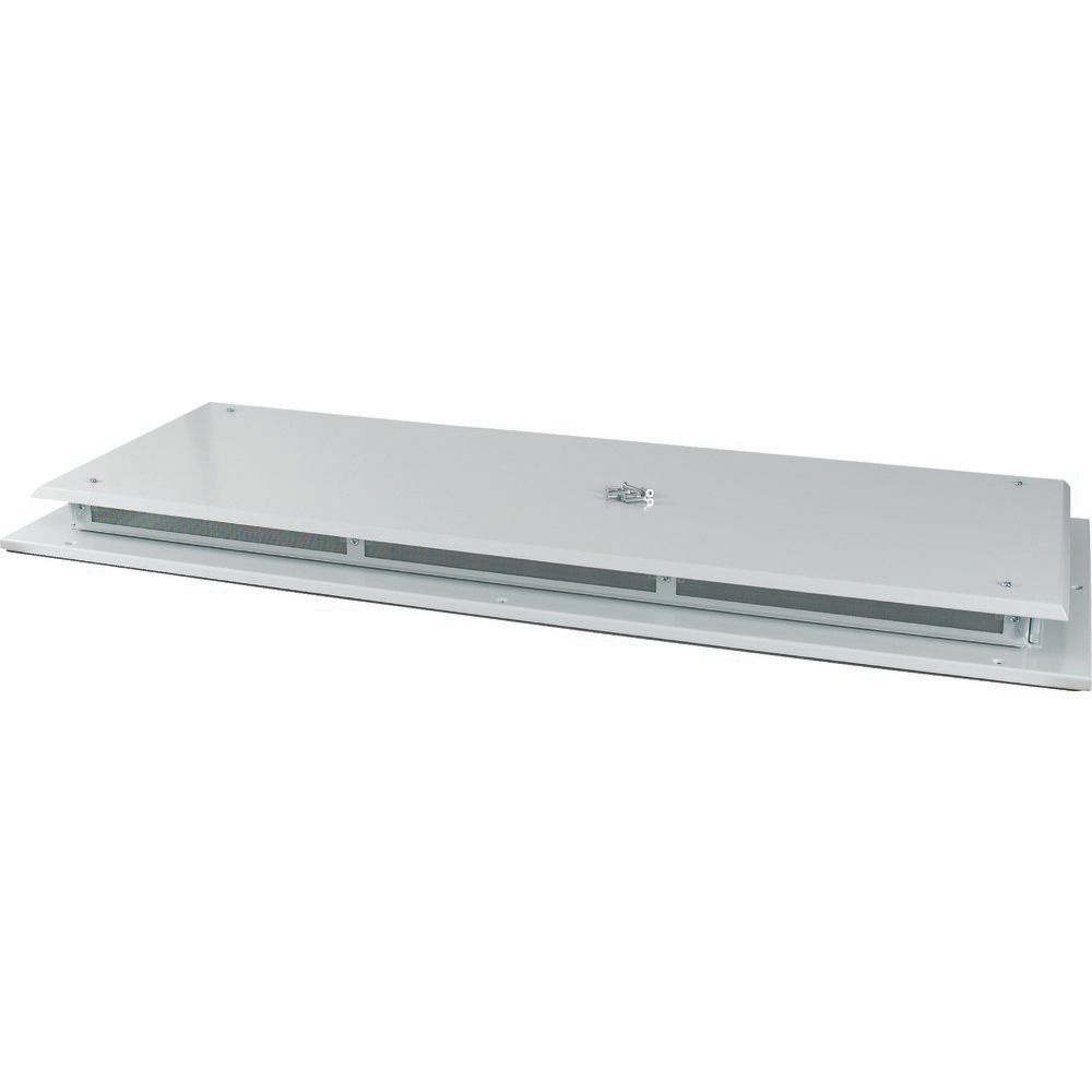 Eaton xEnergy Main Series RAL 7035 Grey Steel Top, 89 mm H, 1.257m W, 482 mm D, 482 mm L, for Use with Bottom planking,