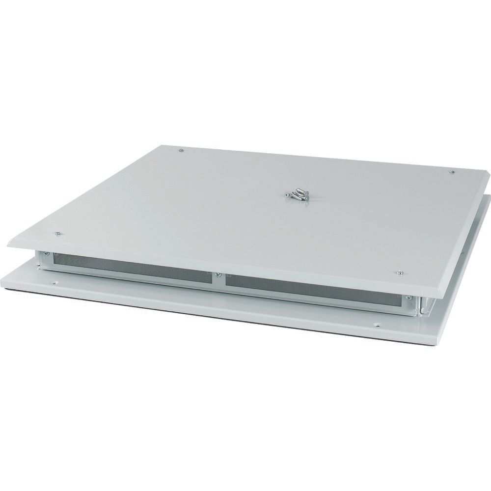 Eaton xEnergy Main Series RAL 7035 Grey Steel Top, 89 mm H, 707mm W, 682 mm D, 682 mm L, for Use with Roof planking,